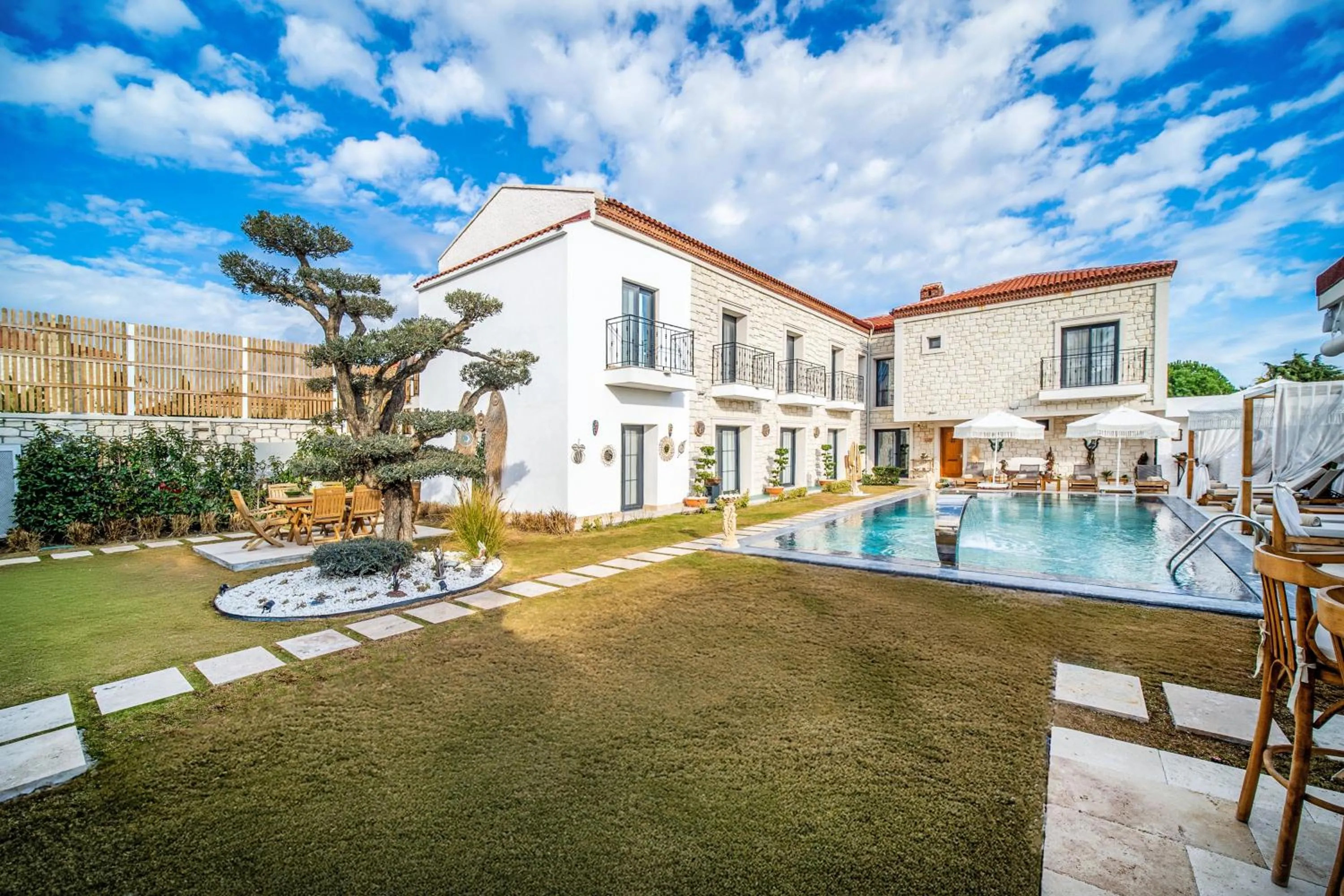 Garden in Zaena Hotel Alaçatı