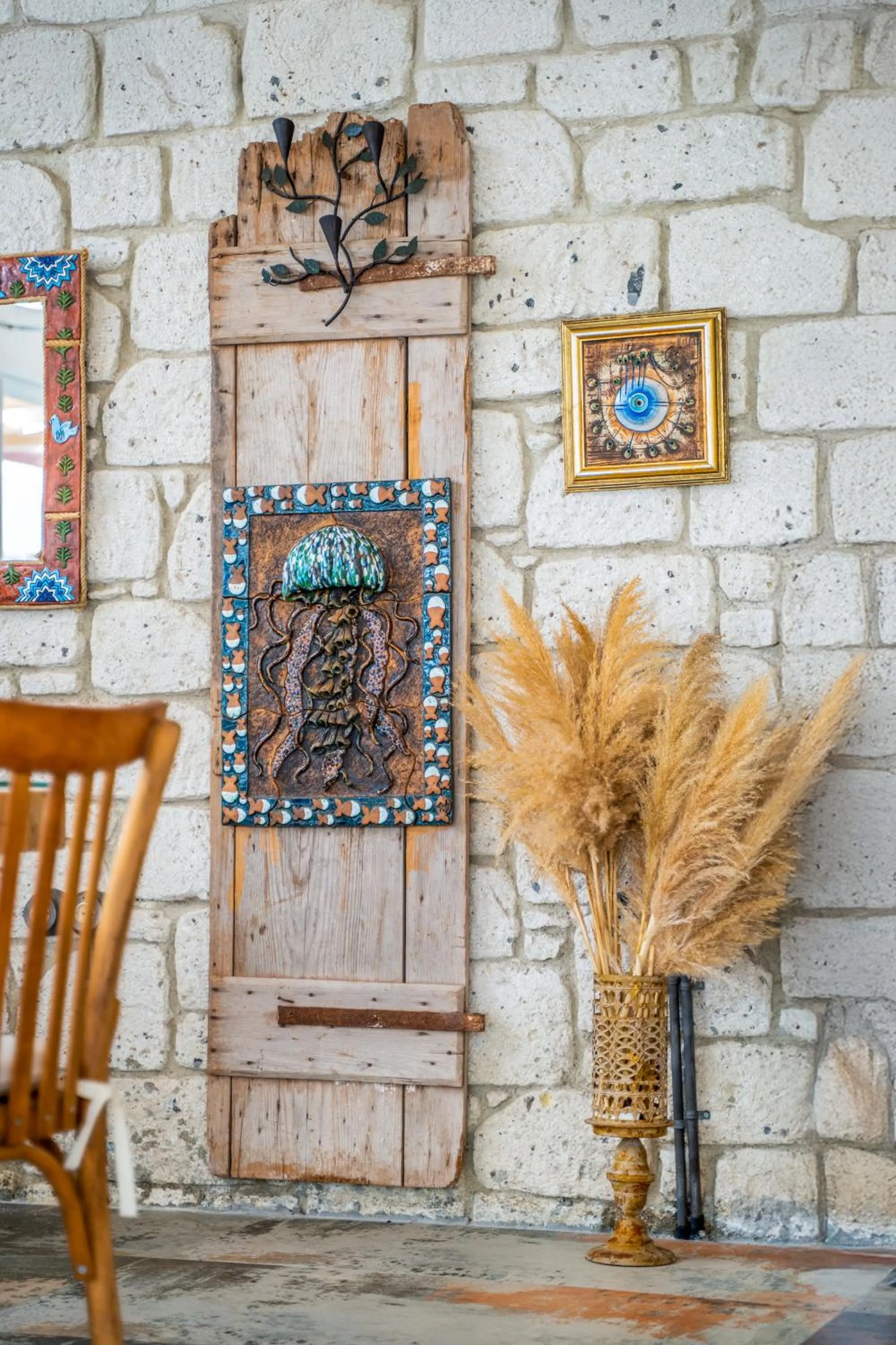 Decorative detail in Zaena Hotel Alaçatı