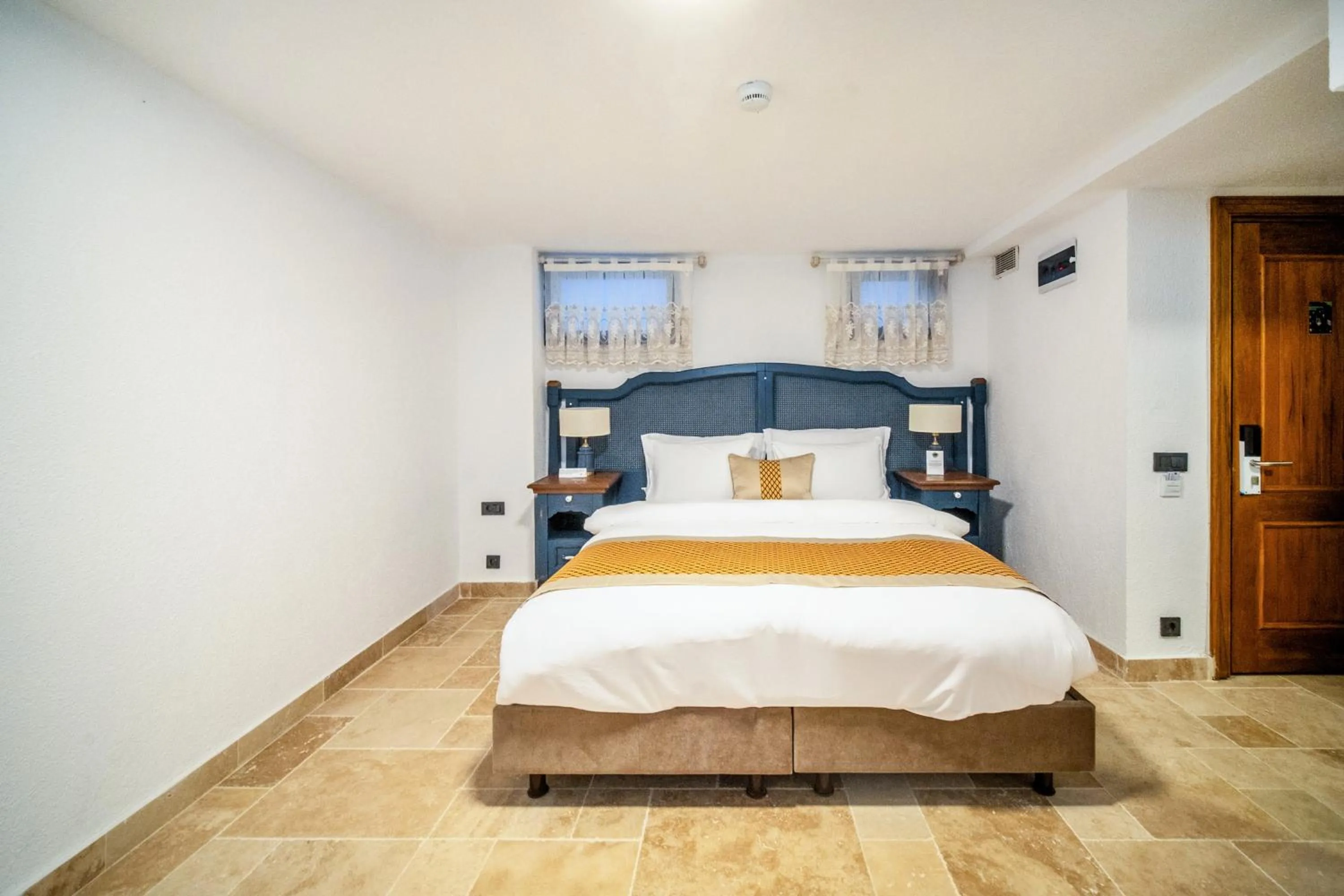 Bed in Zaena Hotel Alaçatı