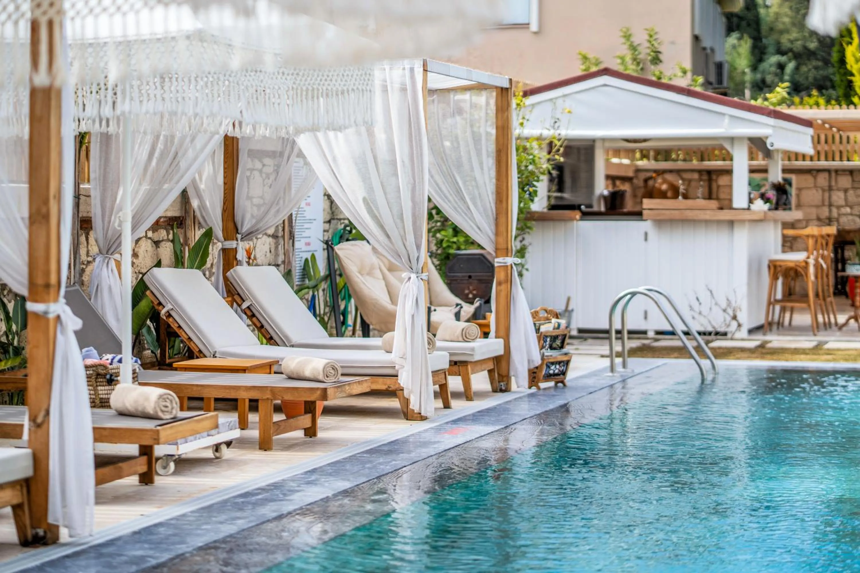 Pool view in Zaena Hotel Alaçatı
