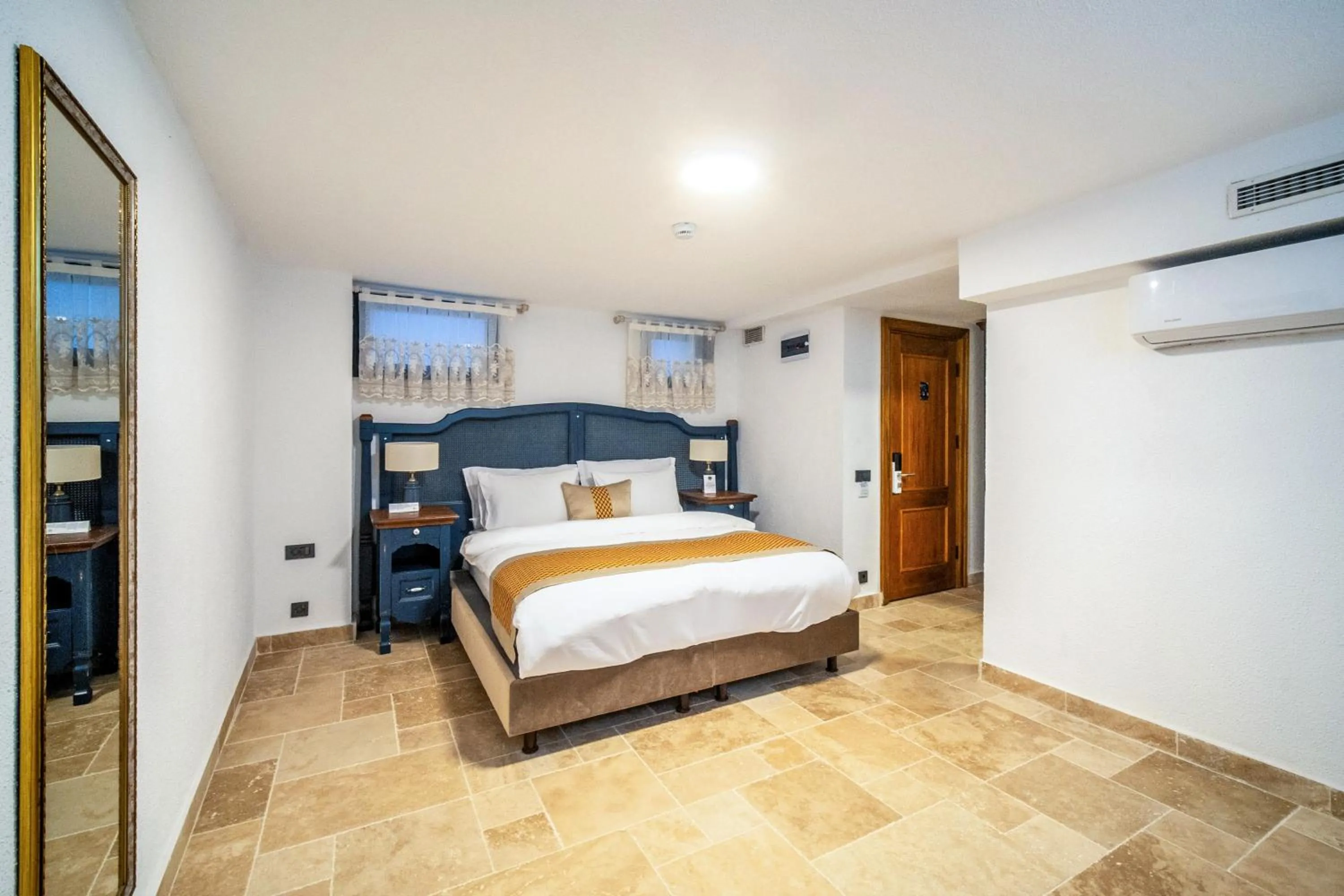 Bed in Zaena Hotel Alaçatı