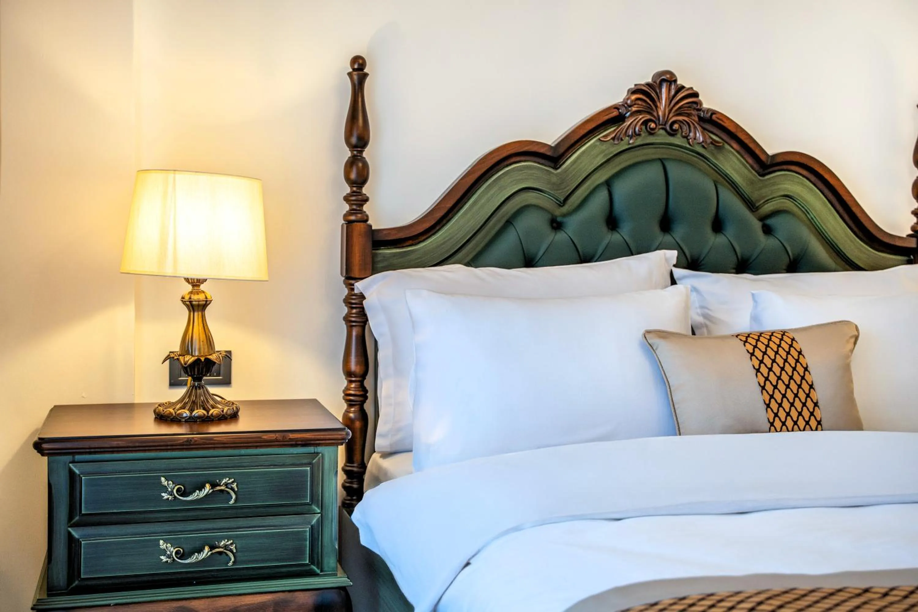 Bed in Zaena Hotel Alaçatı