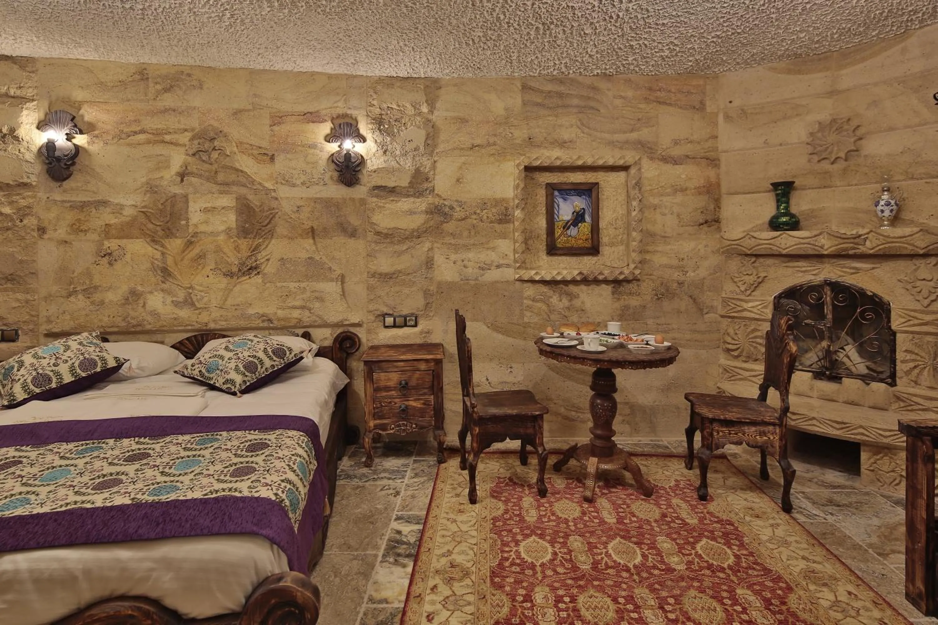 Bed in Old Town Stone House