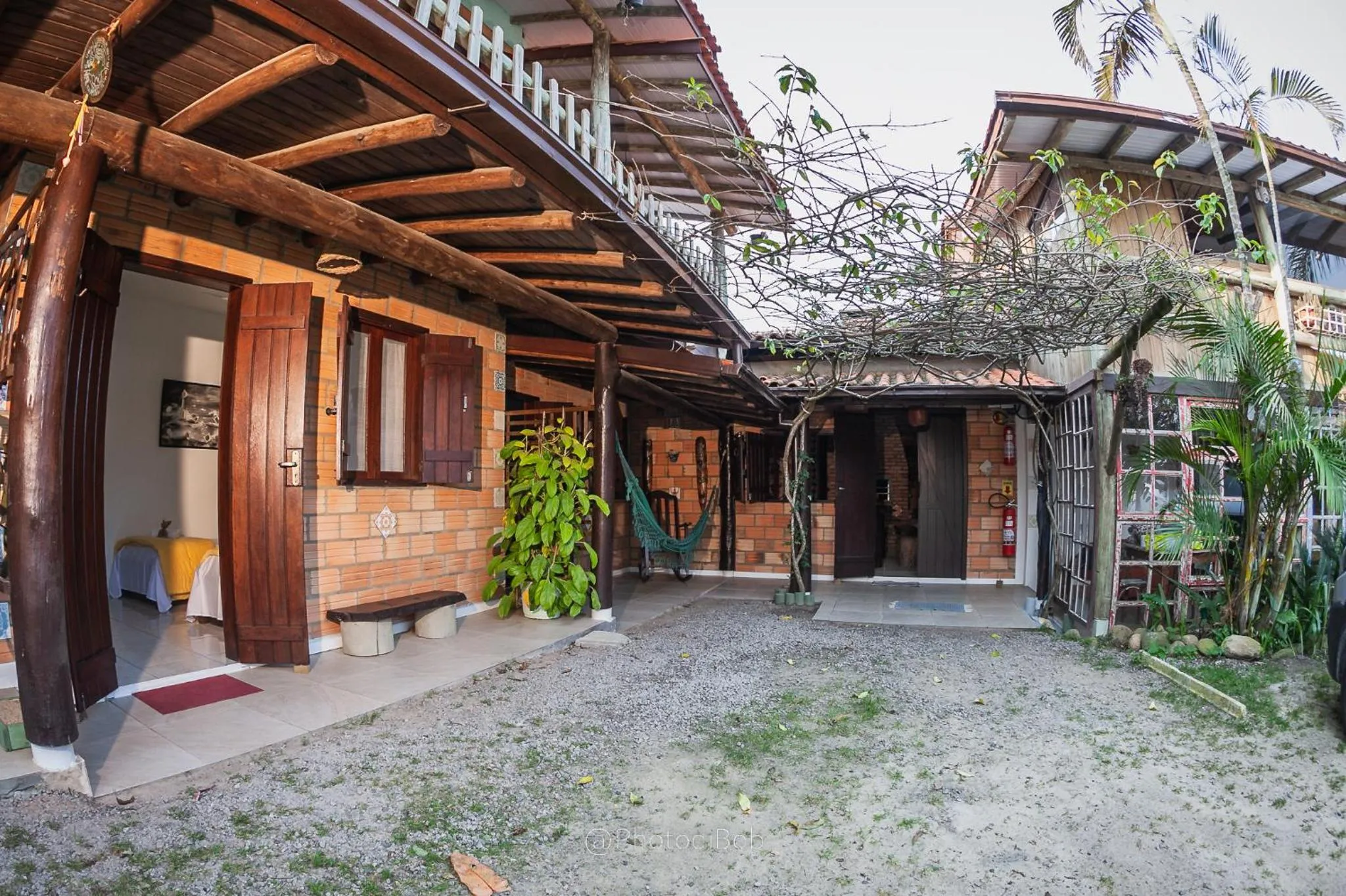 Patio in Pousada Amaravida