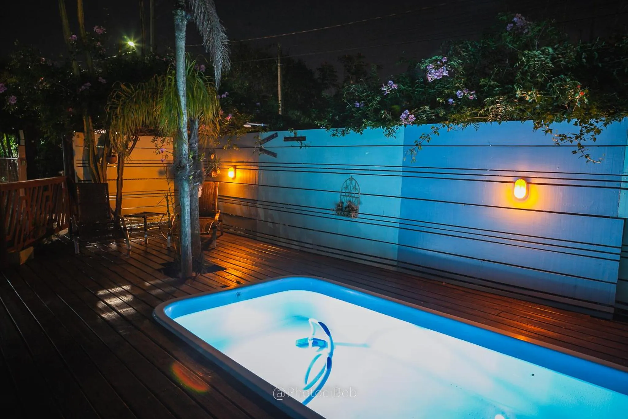 Swimming pool in Pousada Amaravida