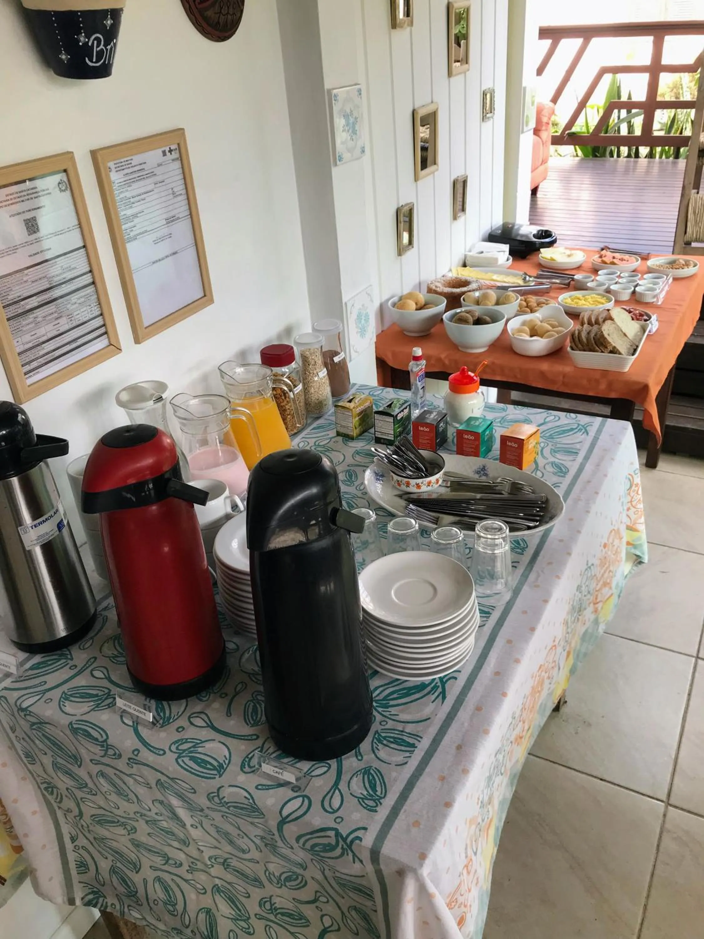 Breakfast in Pousada Amaravida