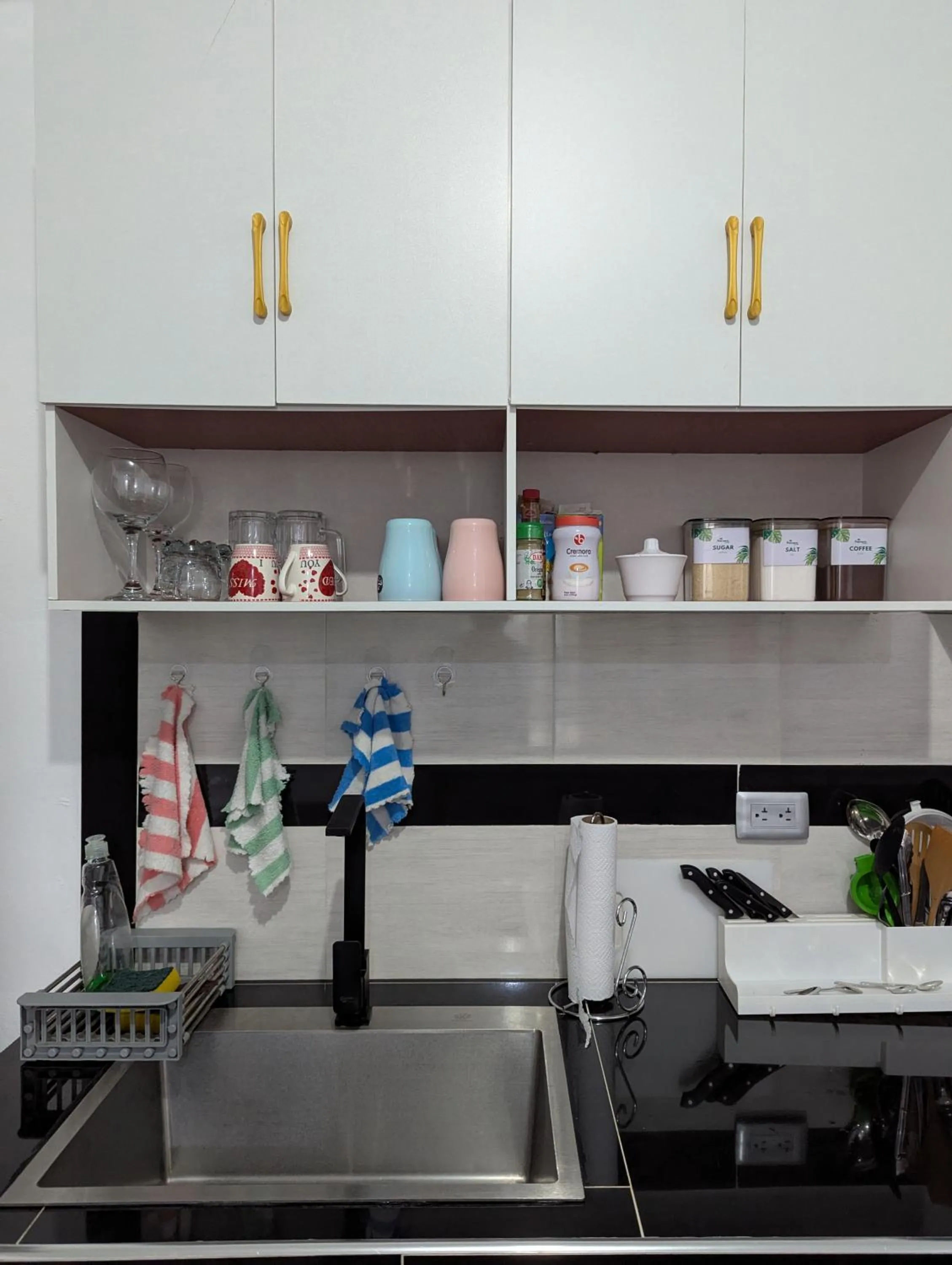 Kitchen or kitchenette in A 7 minutos del Aeropuerto SDQ, Moderno y Compacto Apartamento