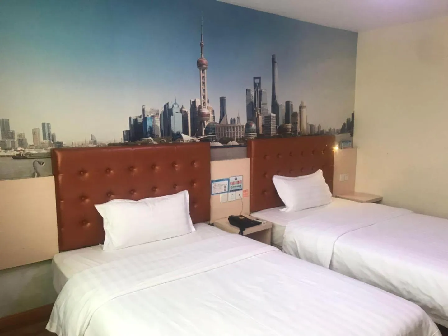 Bed in 7Days Inn Wenzhou Railway Station Branch