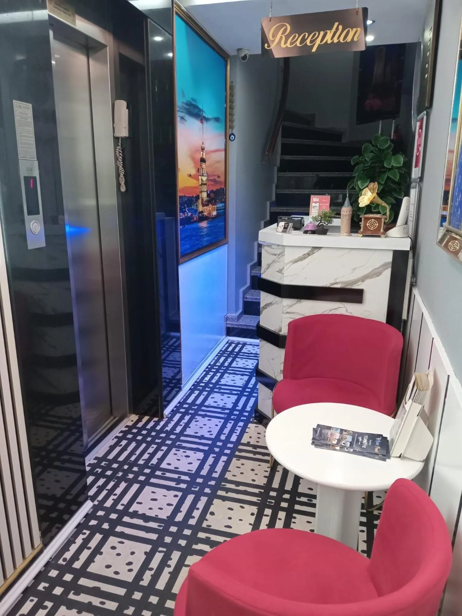 Lobby or reception in Hotel Mara İstanbul