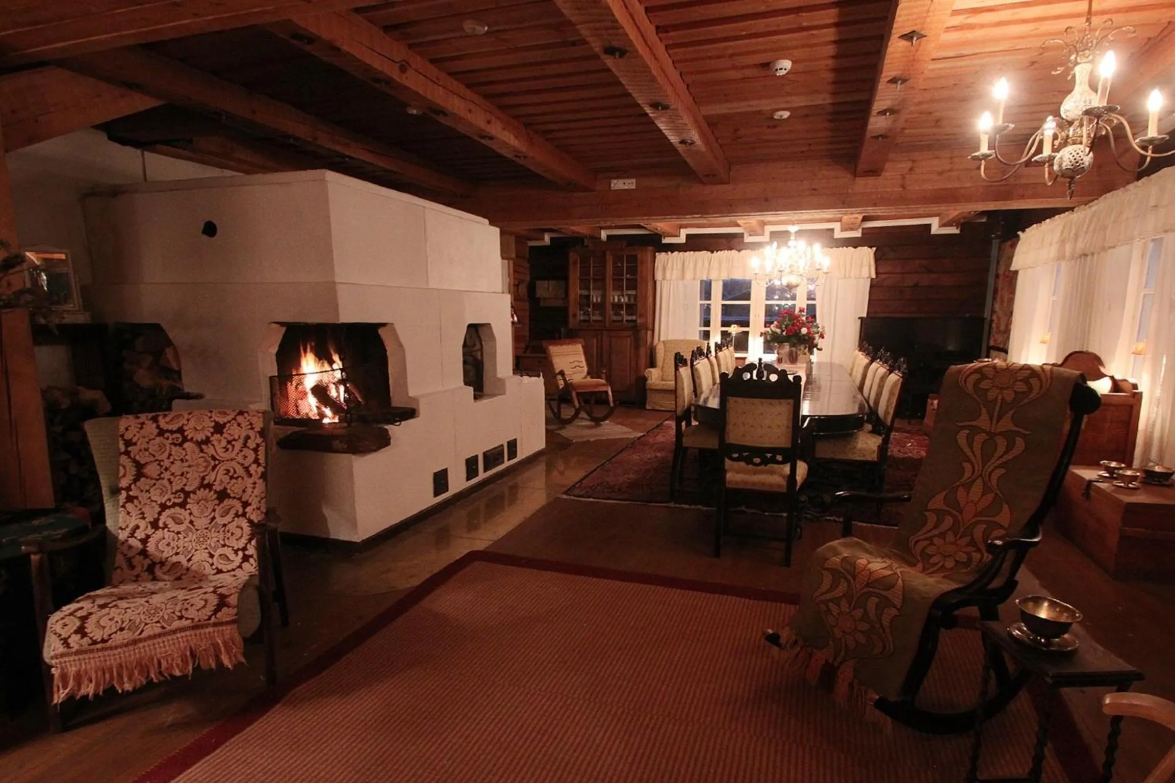 Living room in Elves Village Hotel
