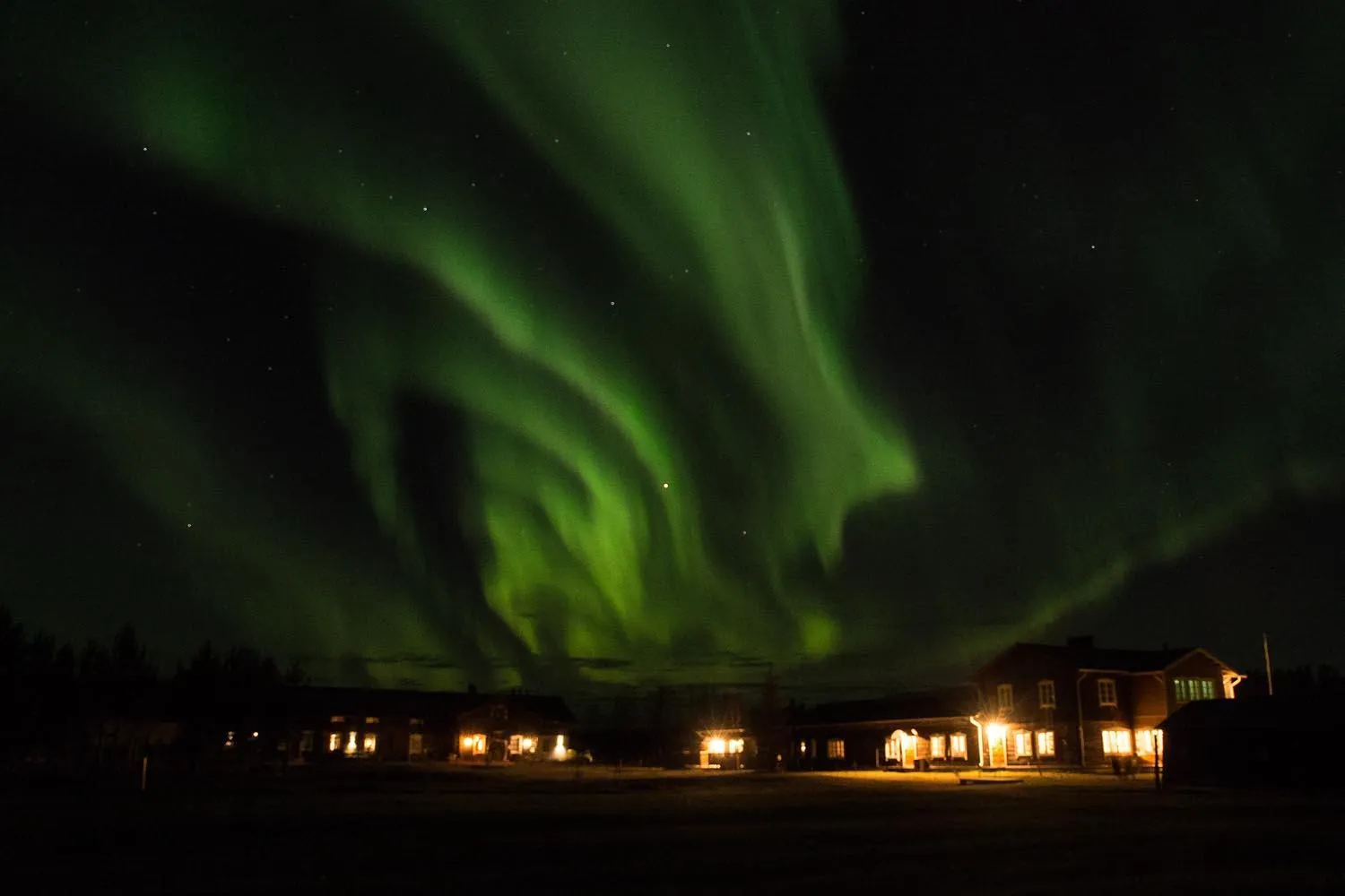Facade/entrance in Elves Village Hotel