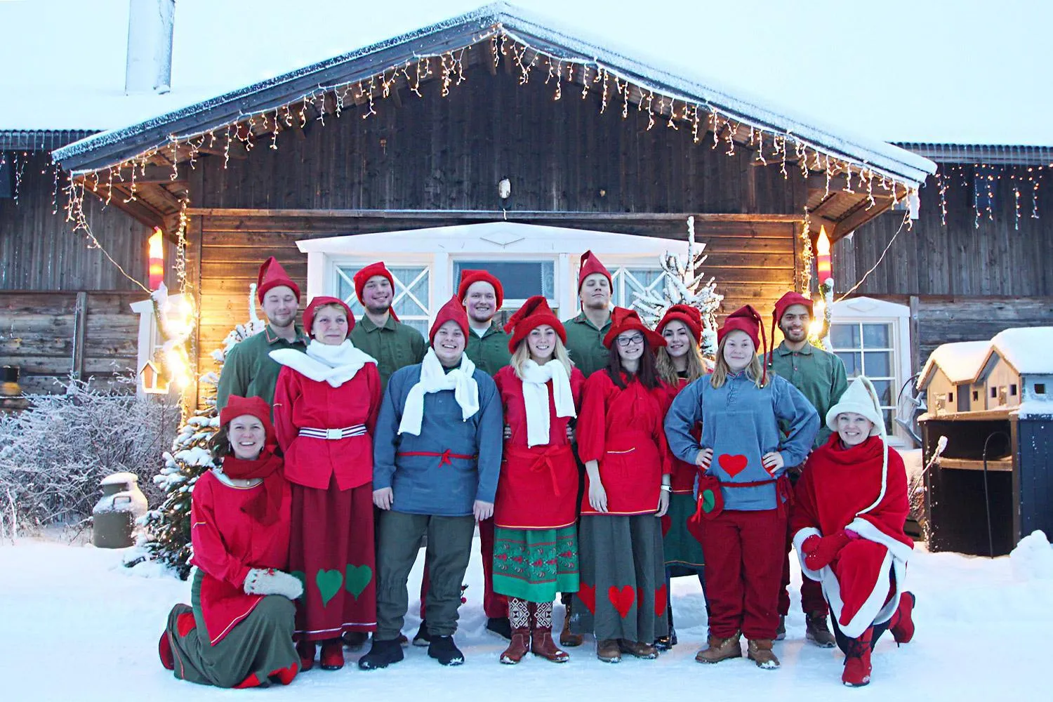 Family in Elves Village Hotel