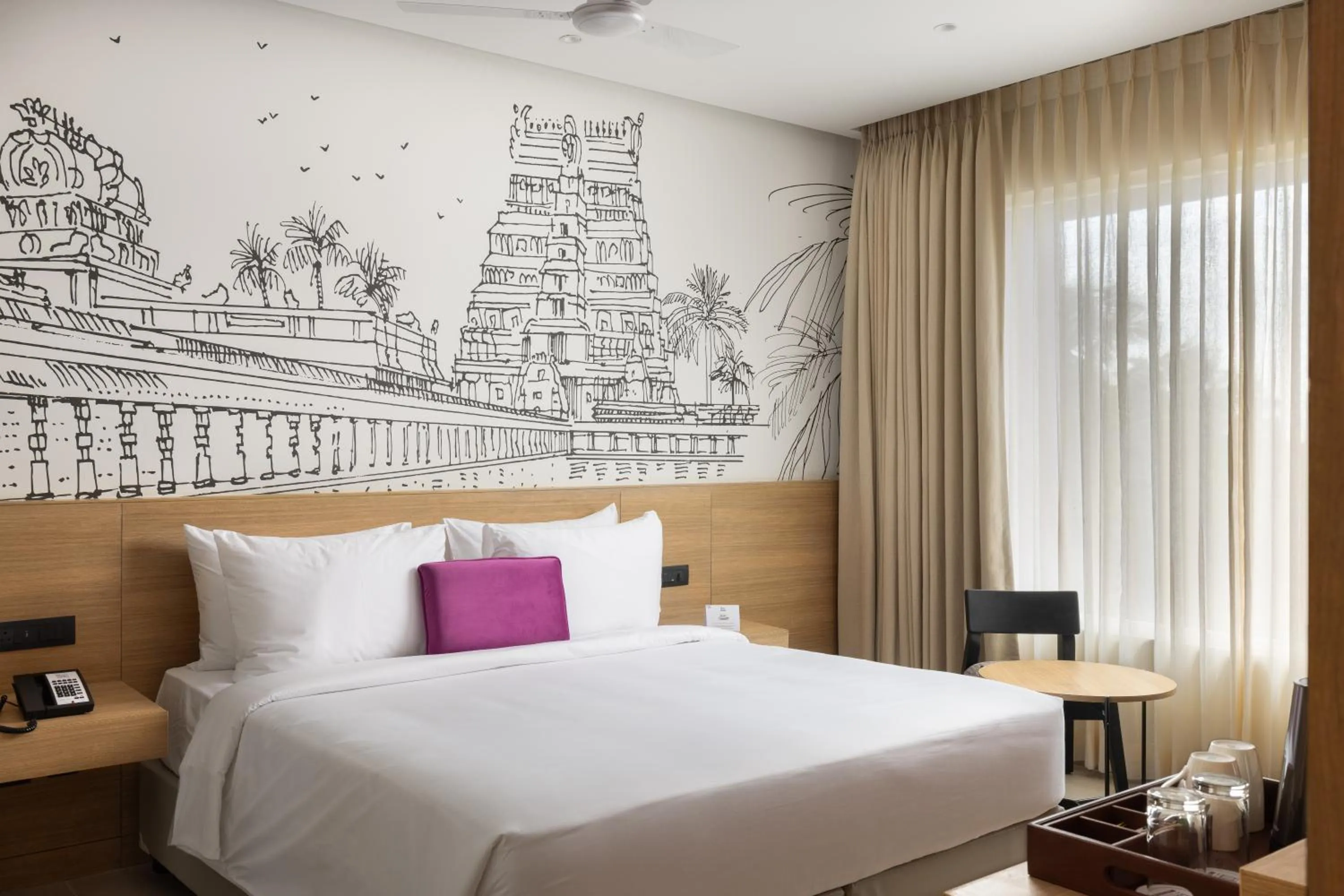 Bed in Lilac Kumbakonam