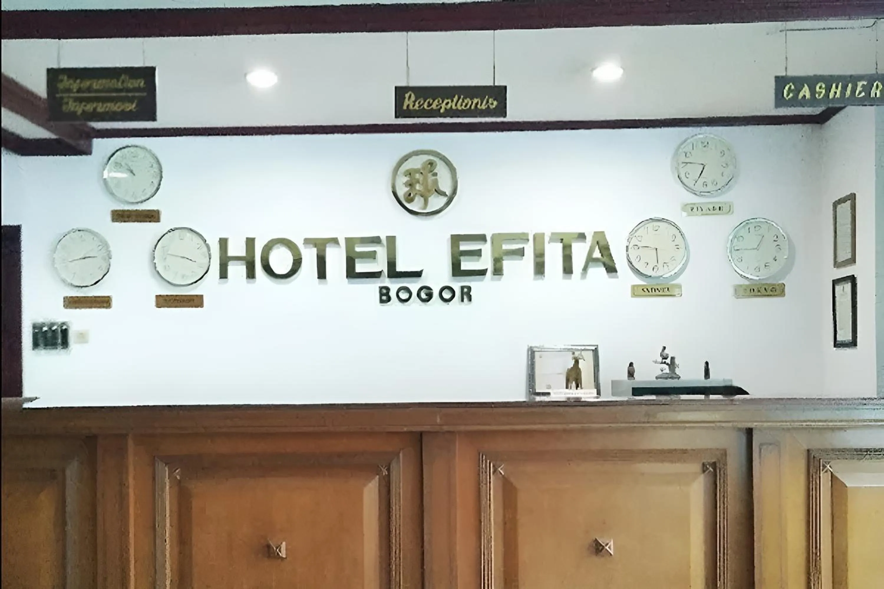 Lobby or reception in Hotel Efita