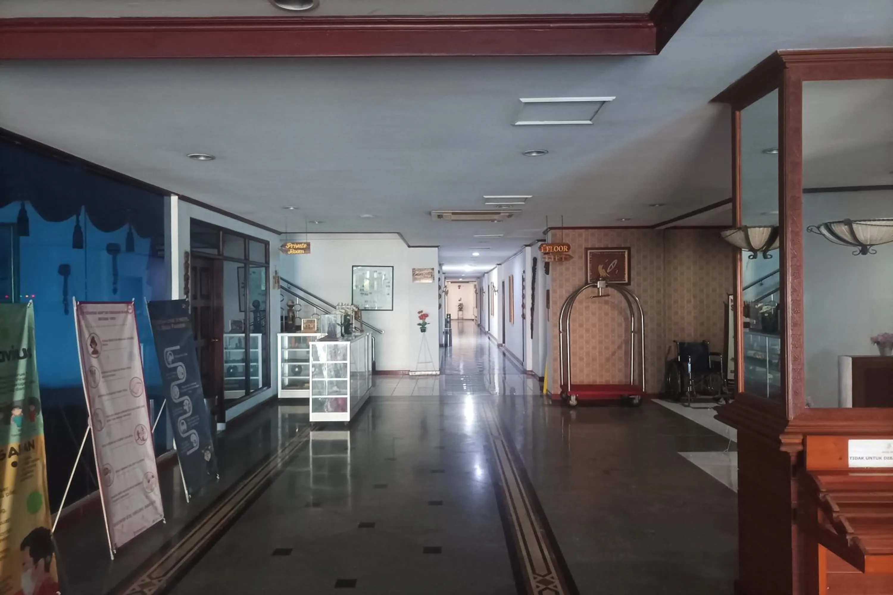 Lobby or reception in Hotel Efita