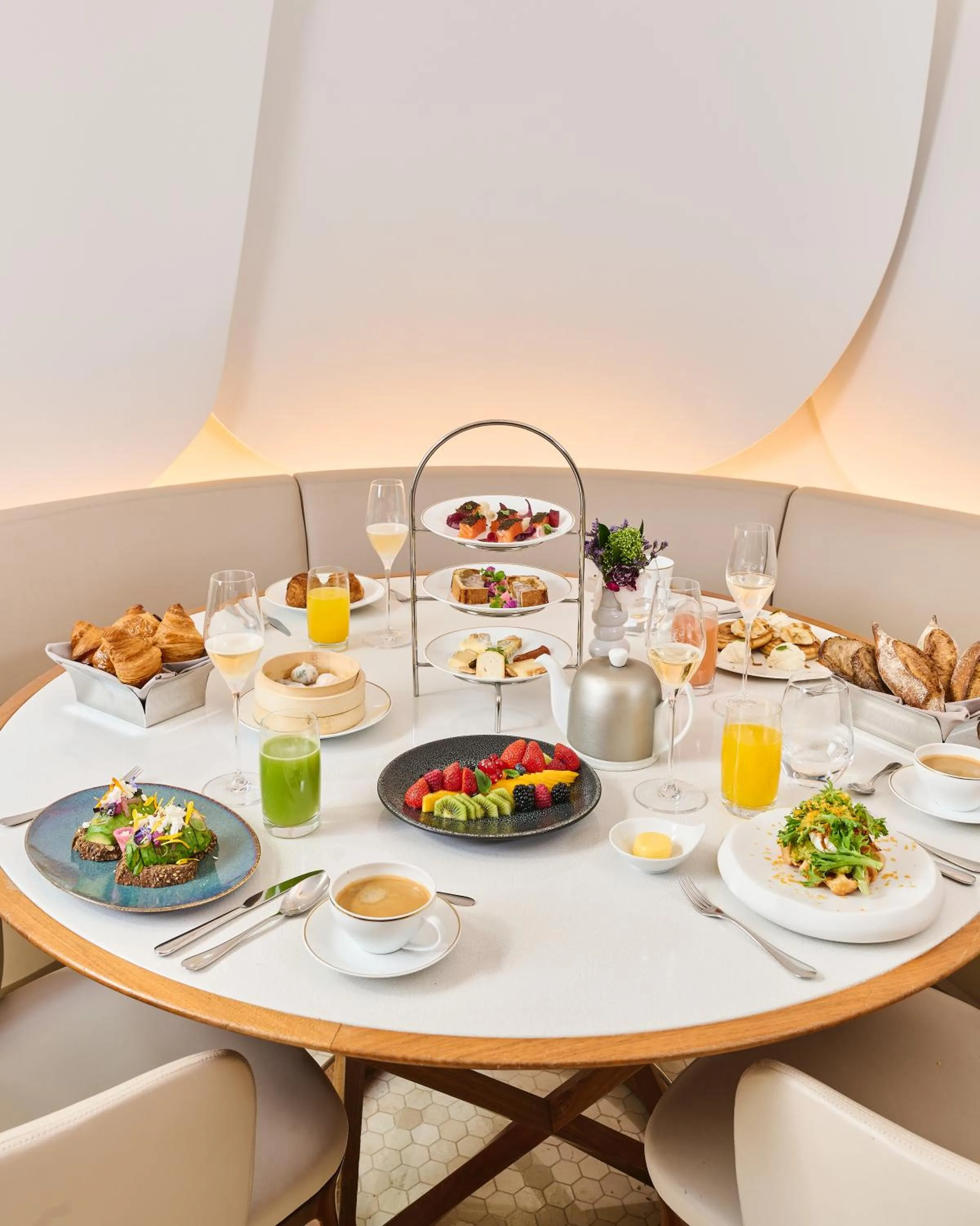 Breakfast in Mandarin Oriental, Paris