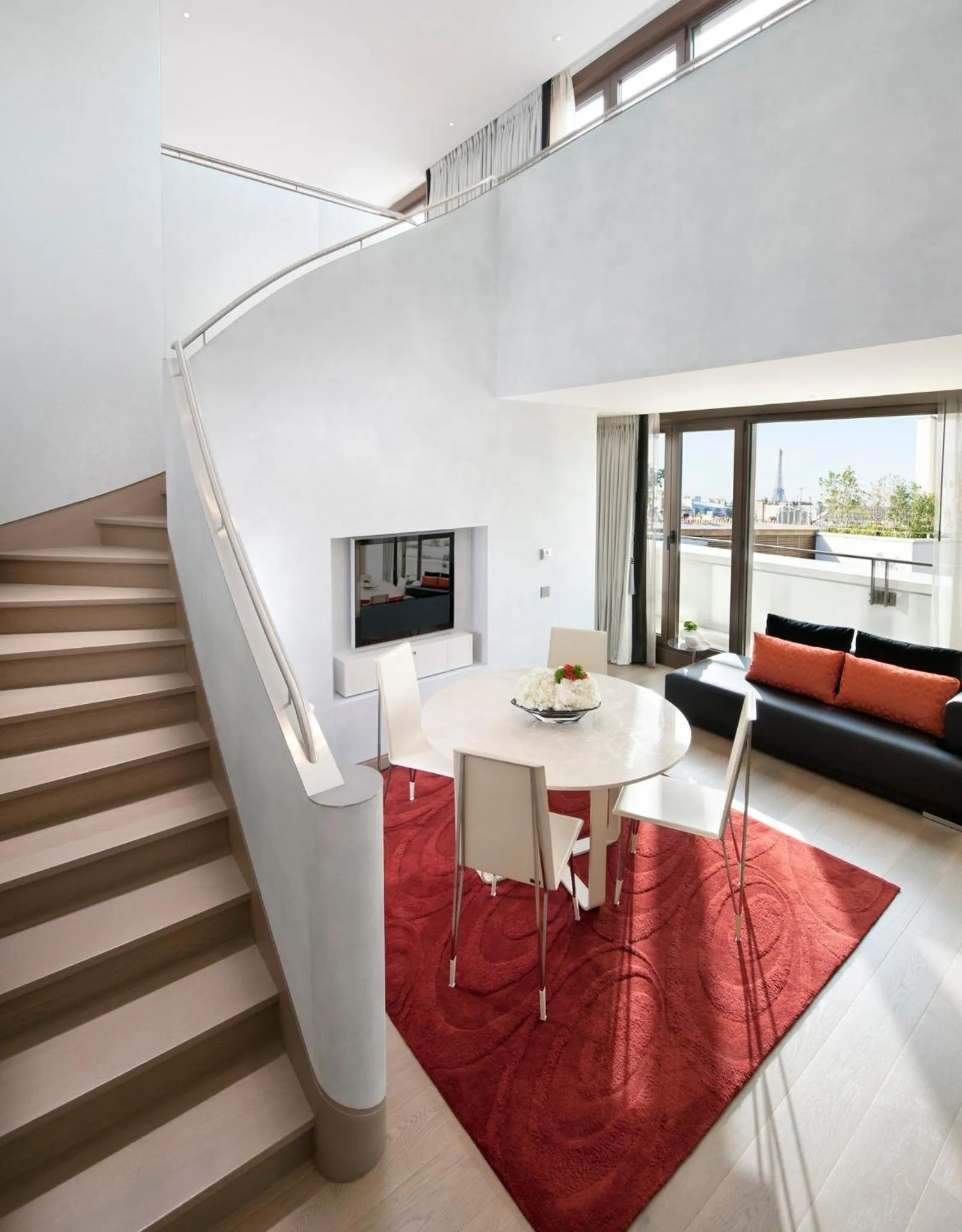 Bedroom in Mandarin Oriental, Paris