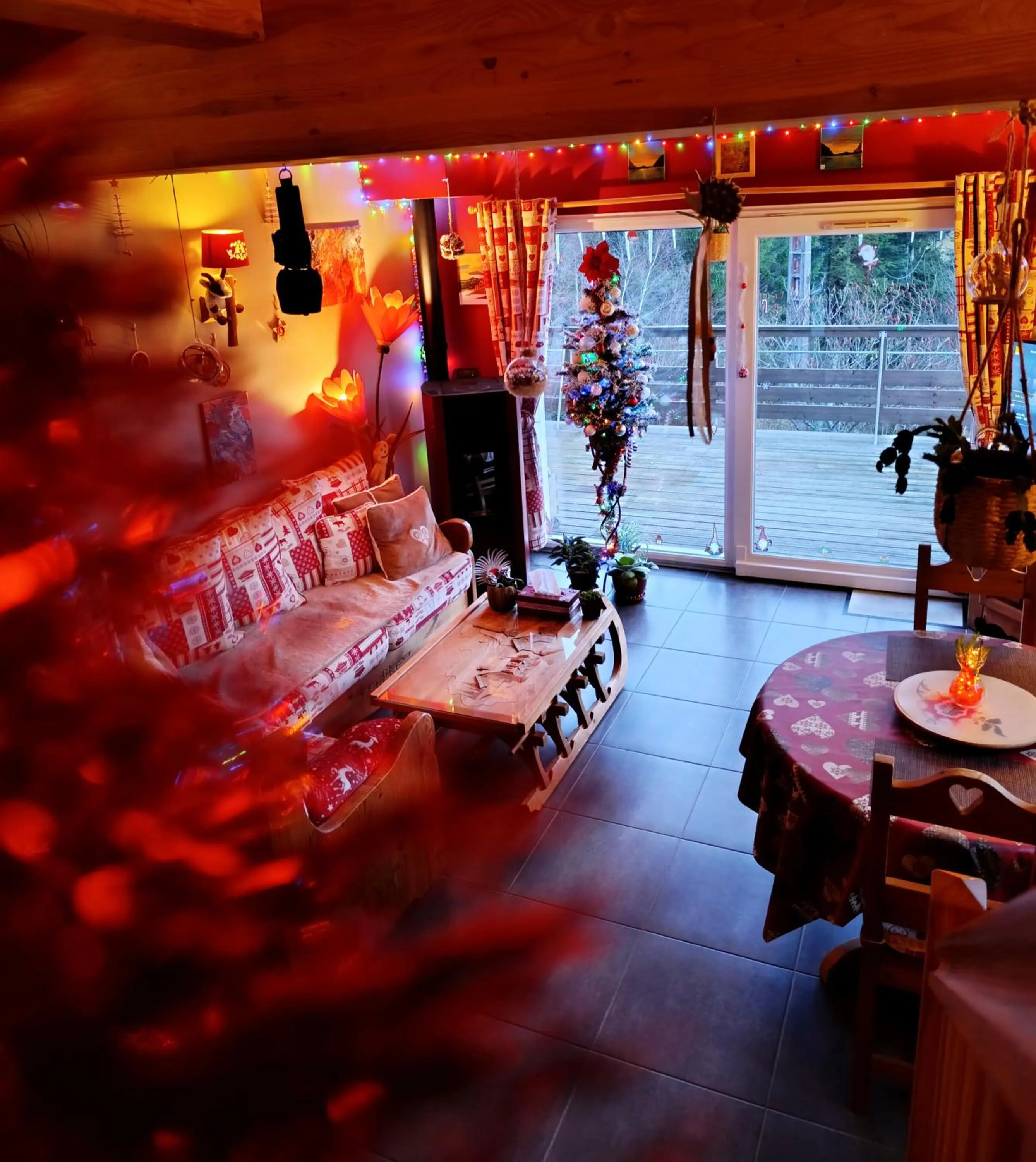 Dining area in L'Eden de Floridylle