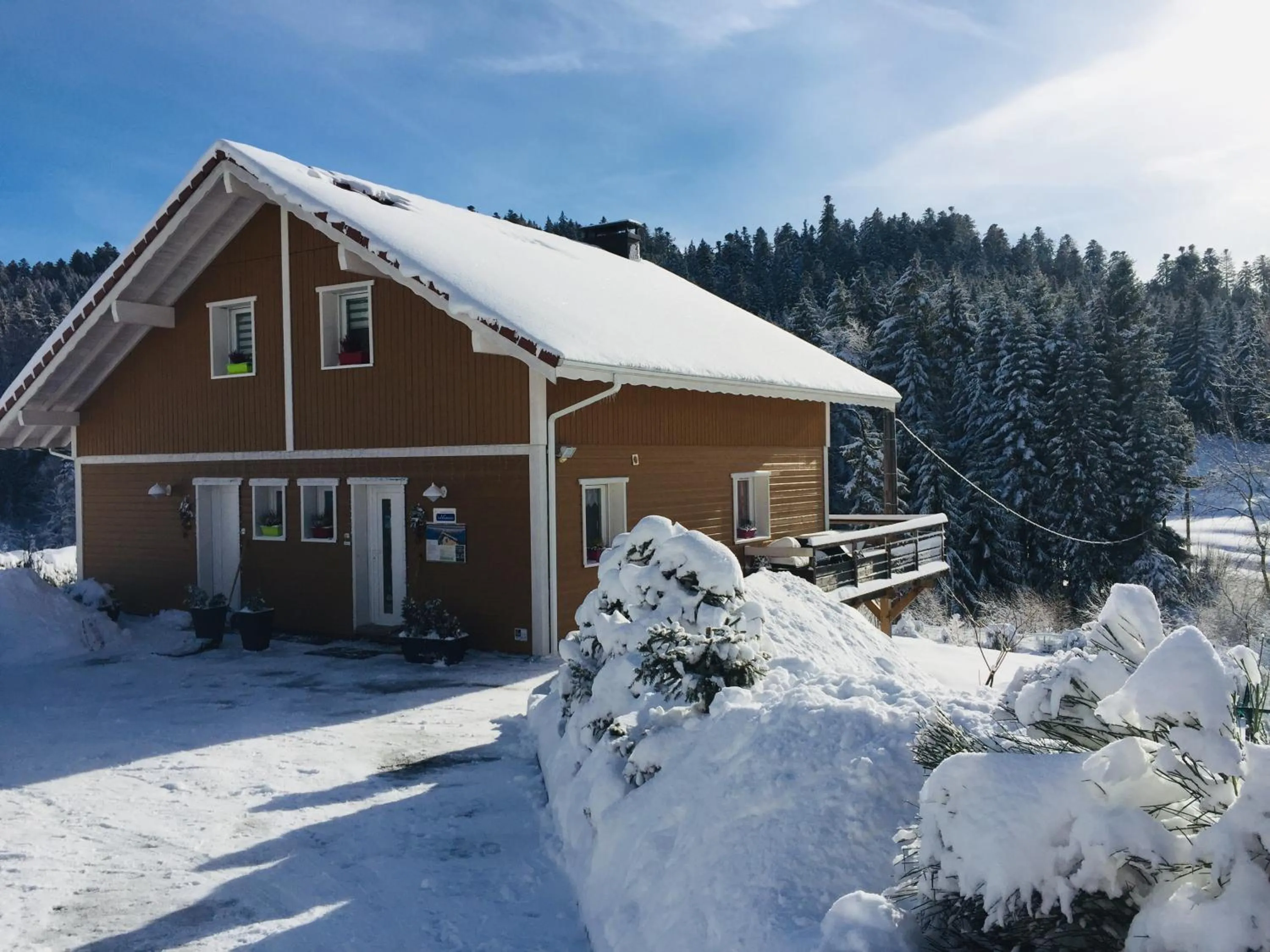 Facade/entrance in L'Eden de Floridylle