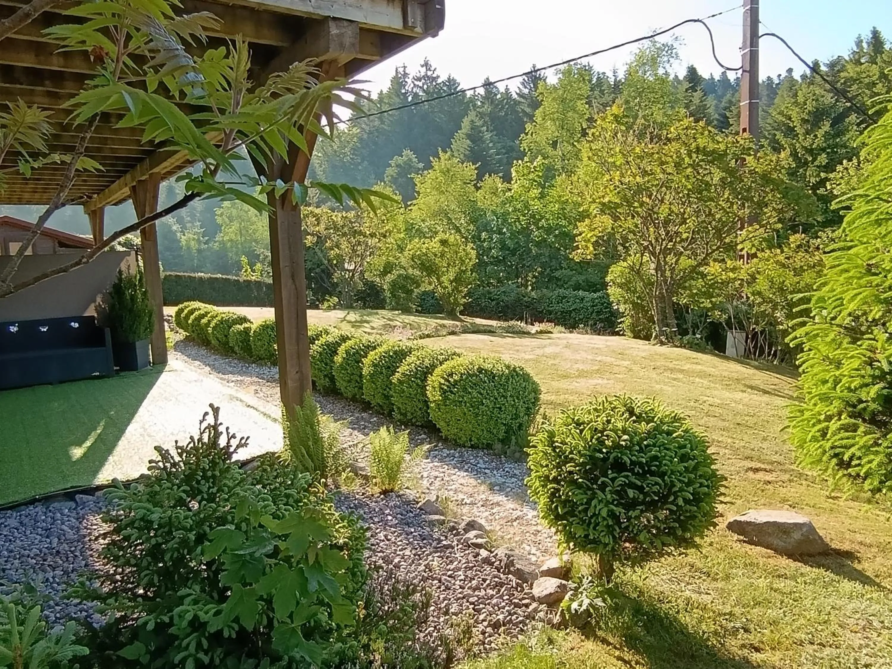 Natural landscape in L'Eden de Floridylle