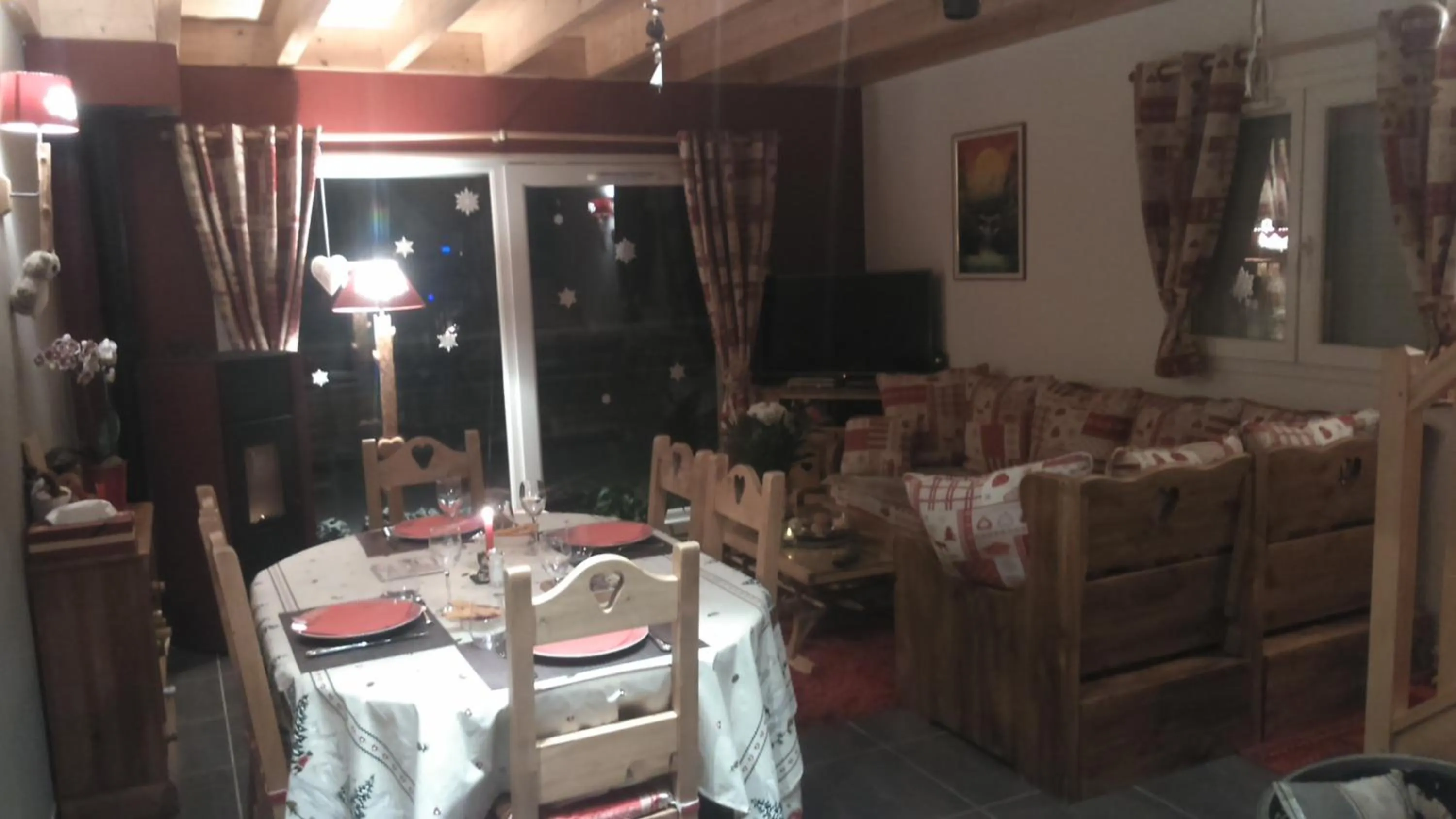 Living room in L'Eden de Floridylle