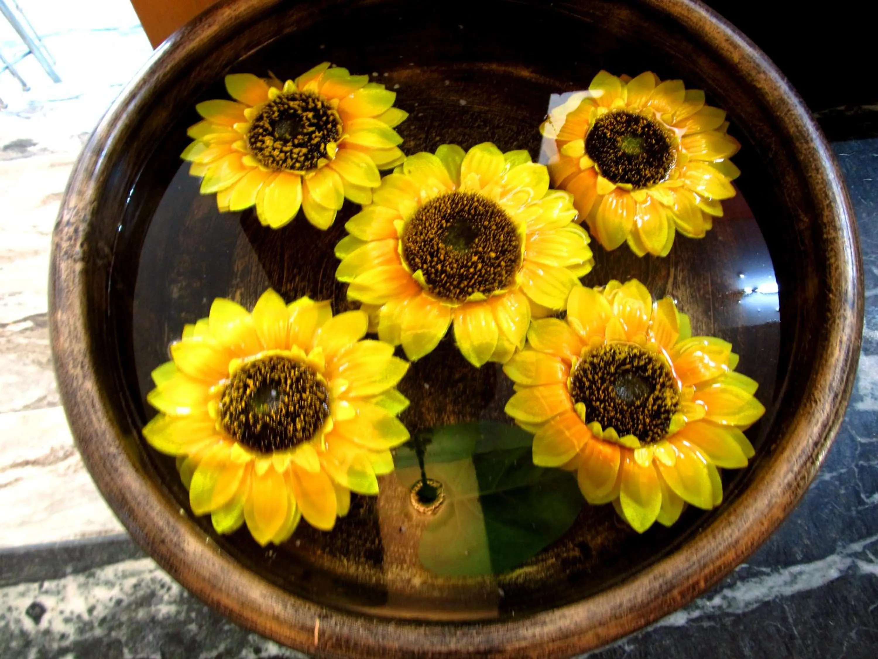 Decorative detail in Garden Retreat Hotel