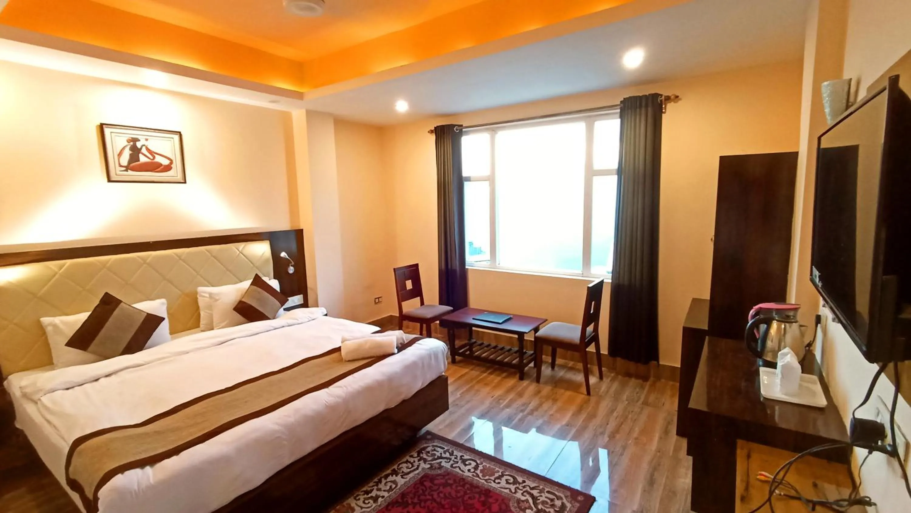 Bedroom, Bed in Garden Retreat Hotel