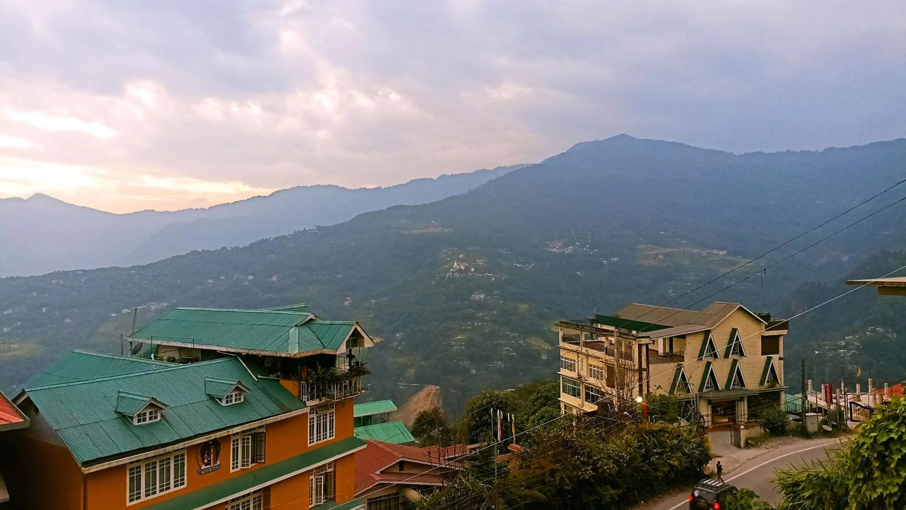 Mountain view in Garden Retreat Hotel