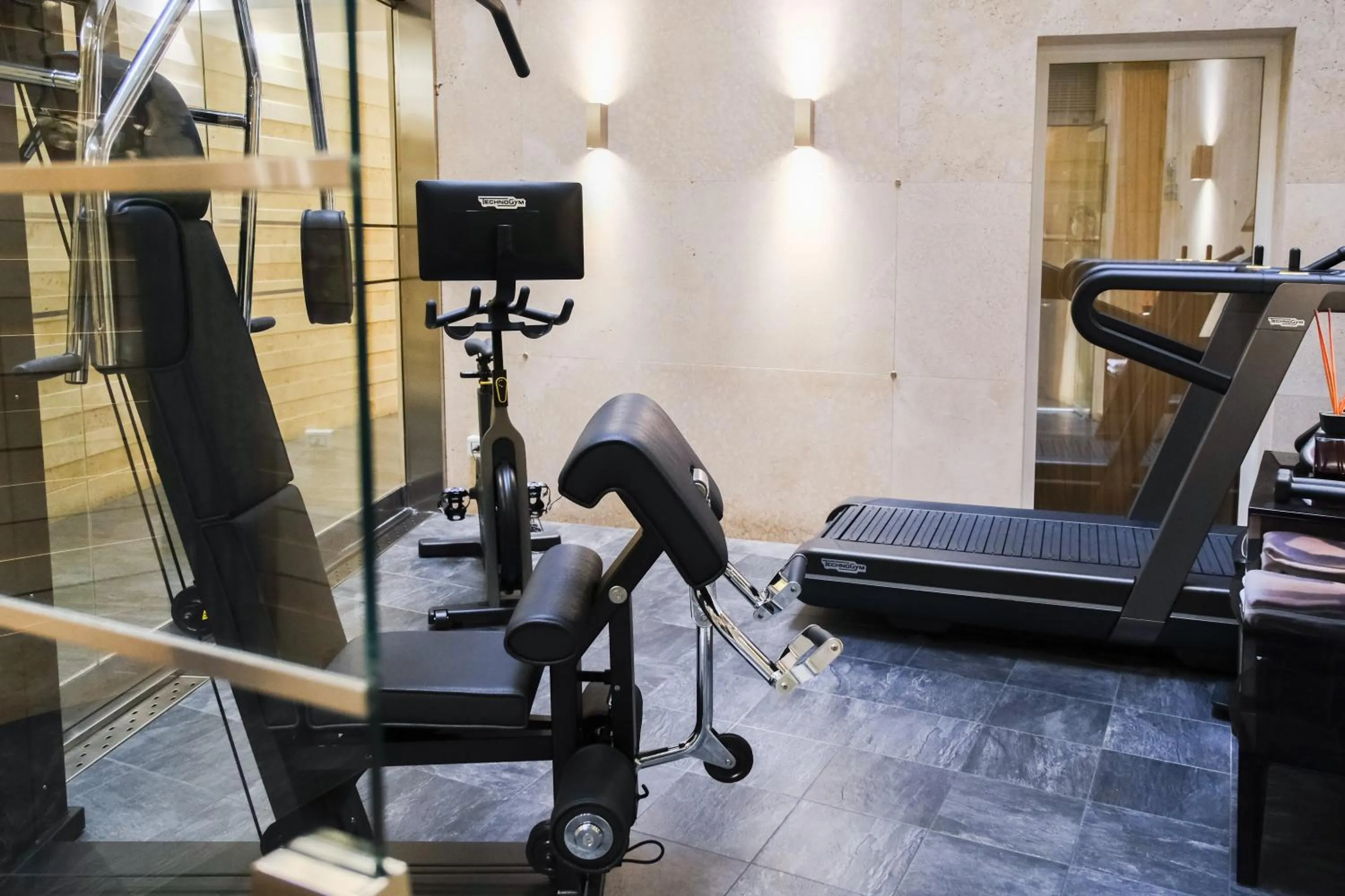 Fitness centre/facilities in Stendhal Luxury Suites
