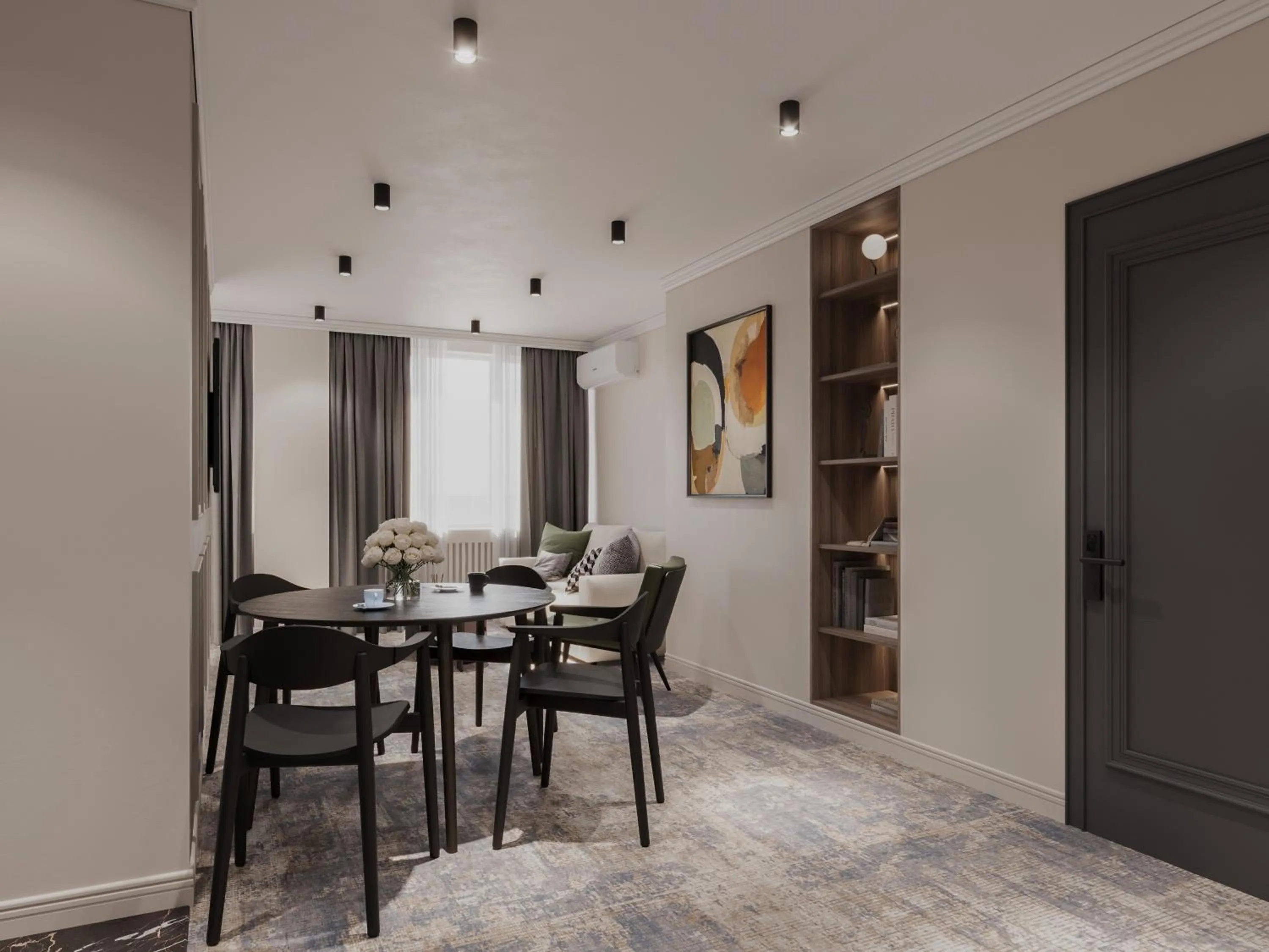 Living room in Black Gallo Residences