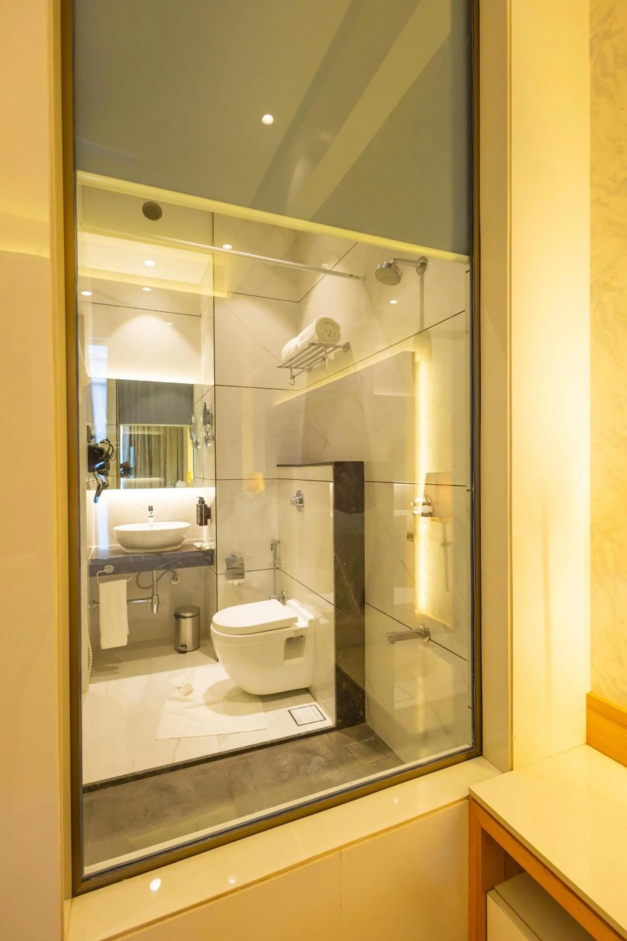 Bathroom in Shera Hotels & Banquets