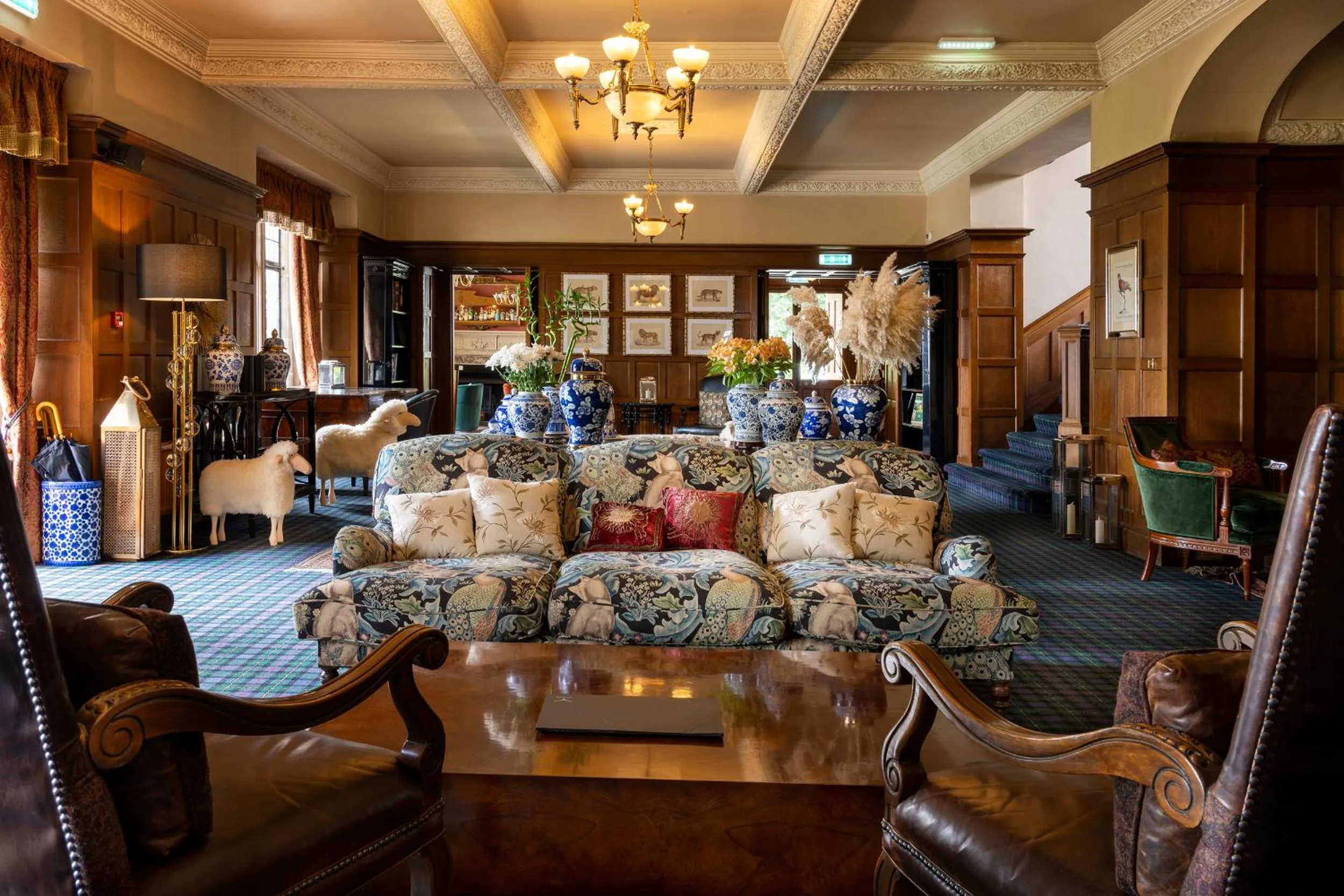 Lounge or bar in Kincraig Castle Hotel