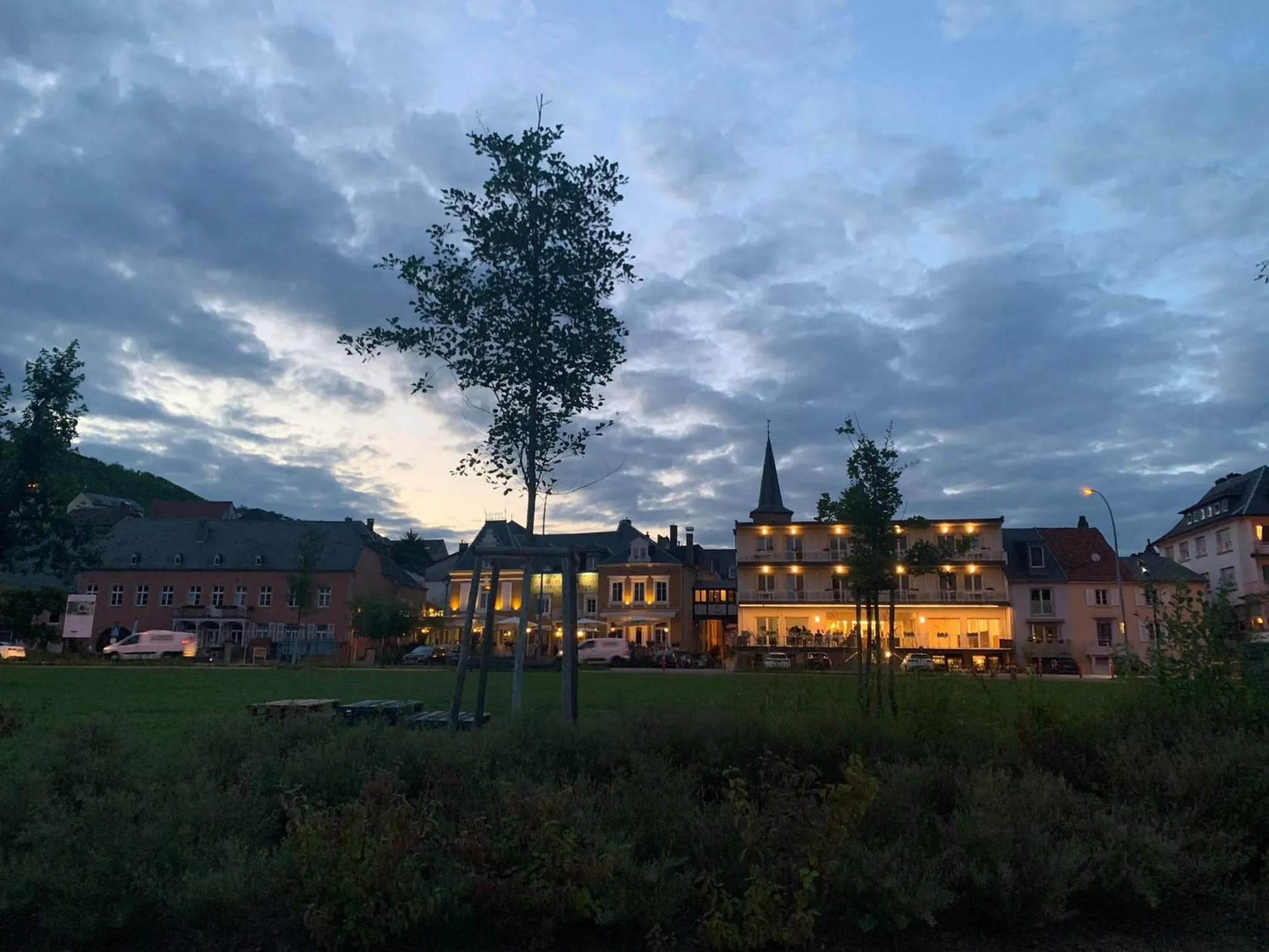 Property building in Hotel Ehnen La Moselle Luxembourg