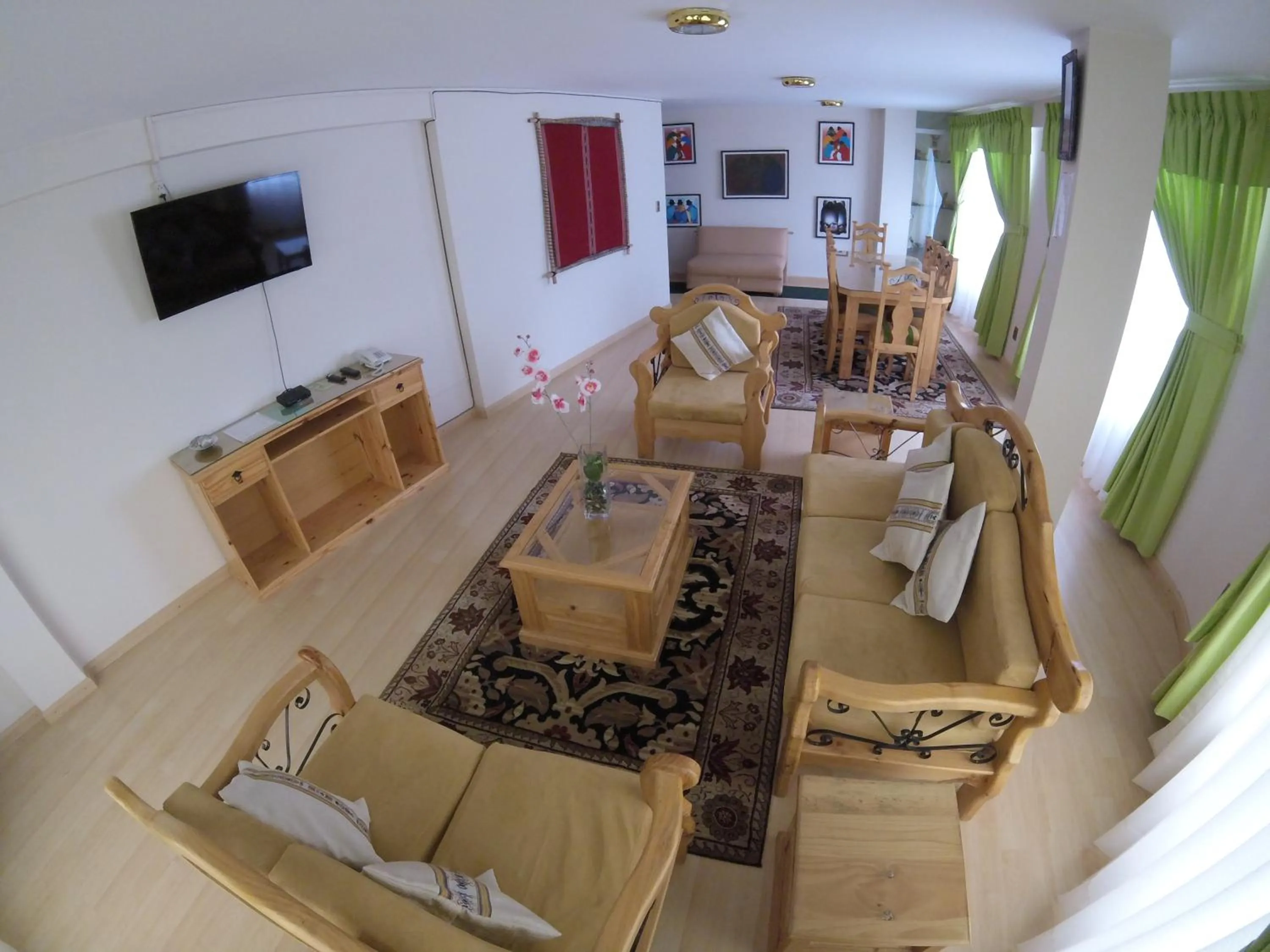 Living room in Almudena Apart Hotel