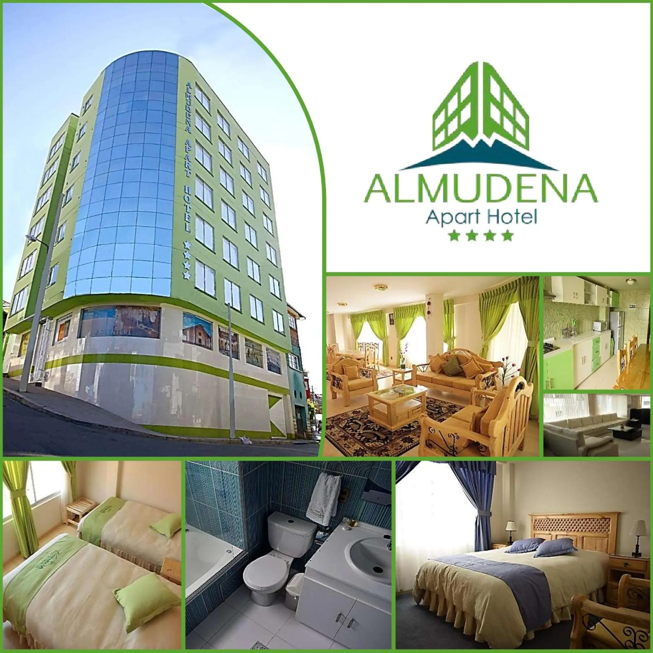 Property building in Almudena Apart Hotel