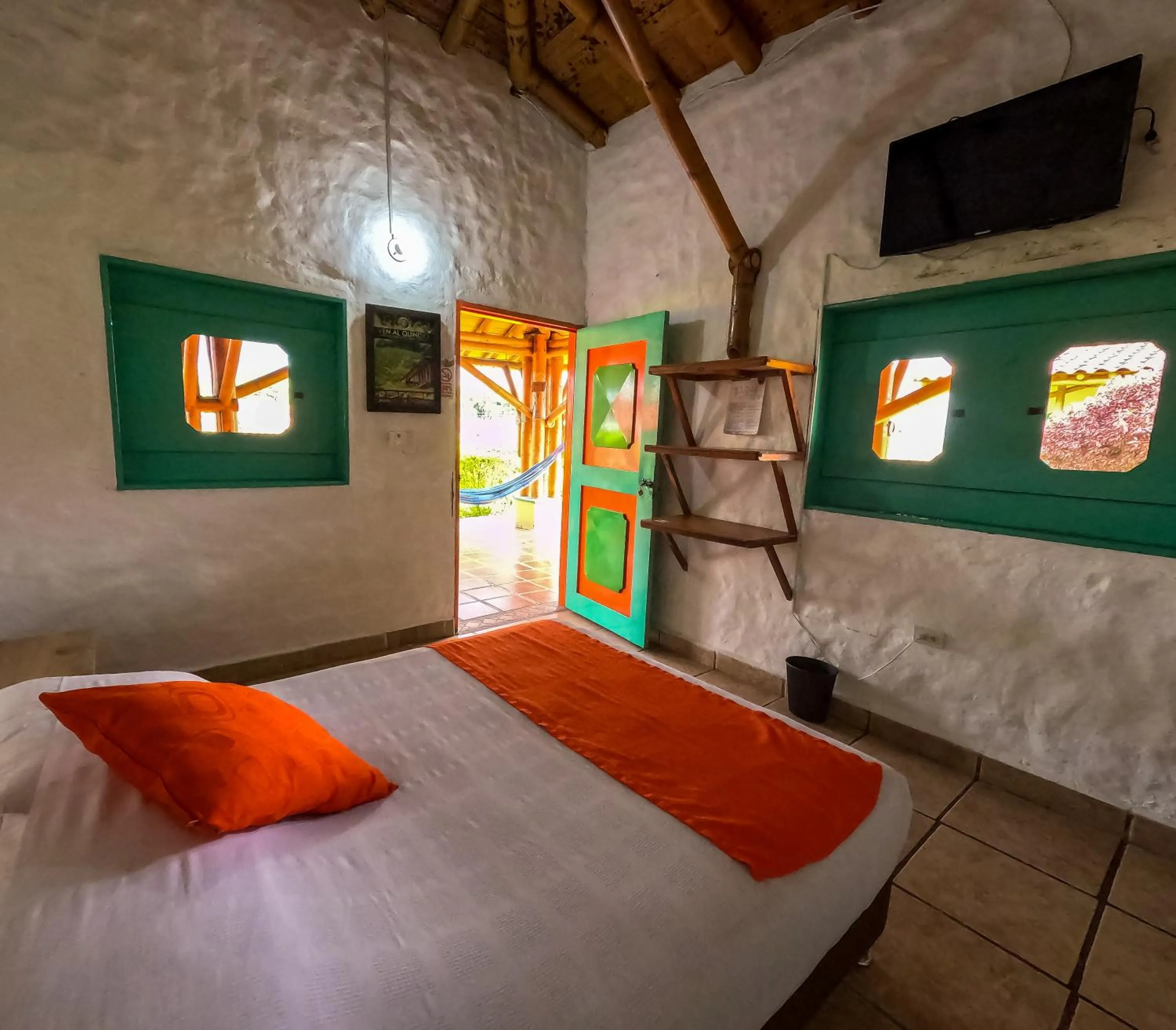 Bed in Hotel Parque de los Arrieros