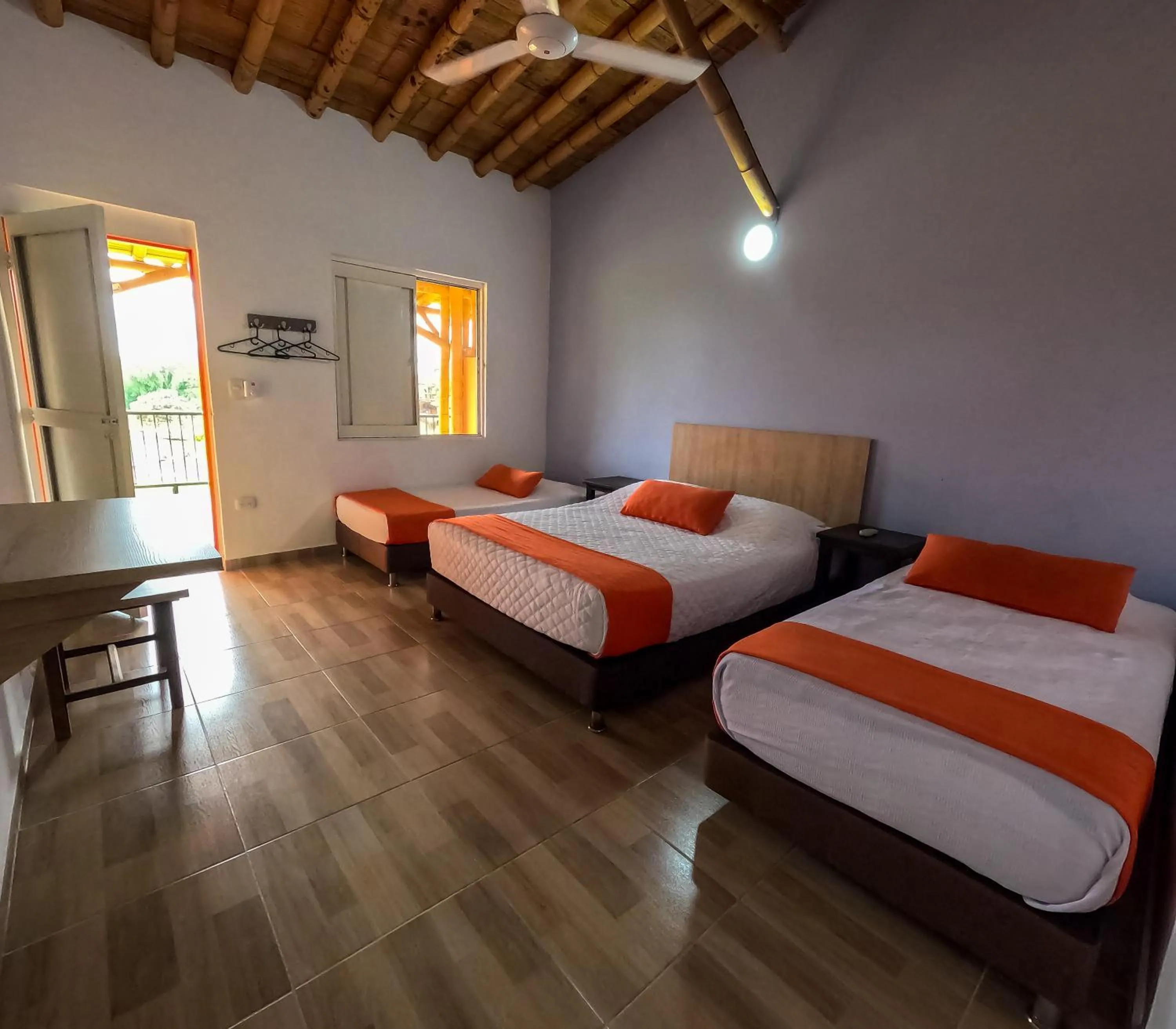 Bed in Hotel Parque de los Arrieros