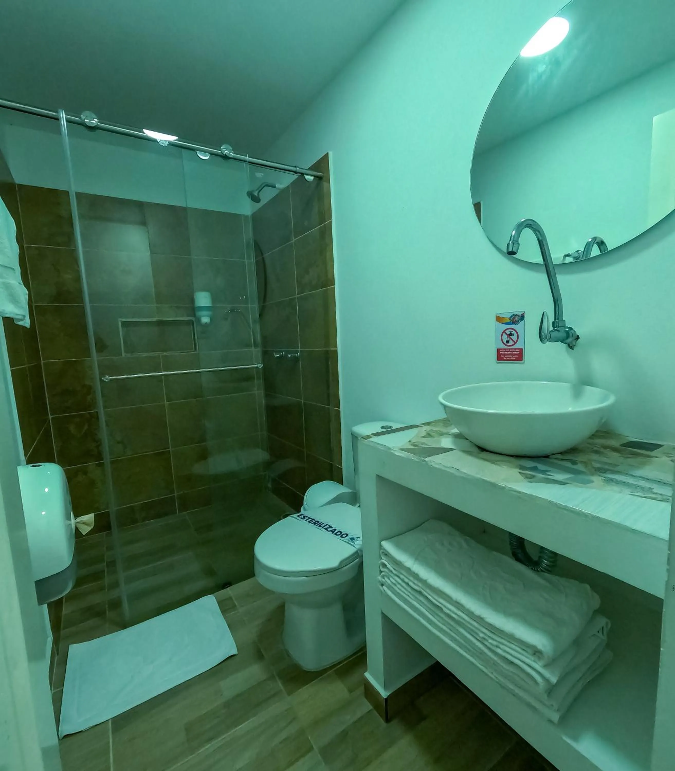 Bathroom in Hotel Parque de los Arrieros