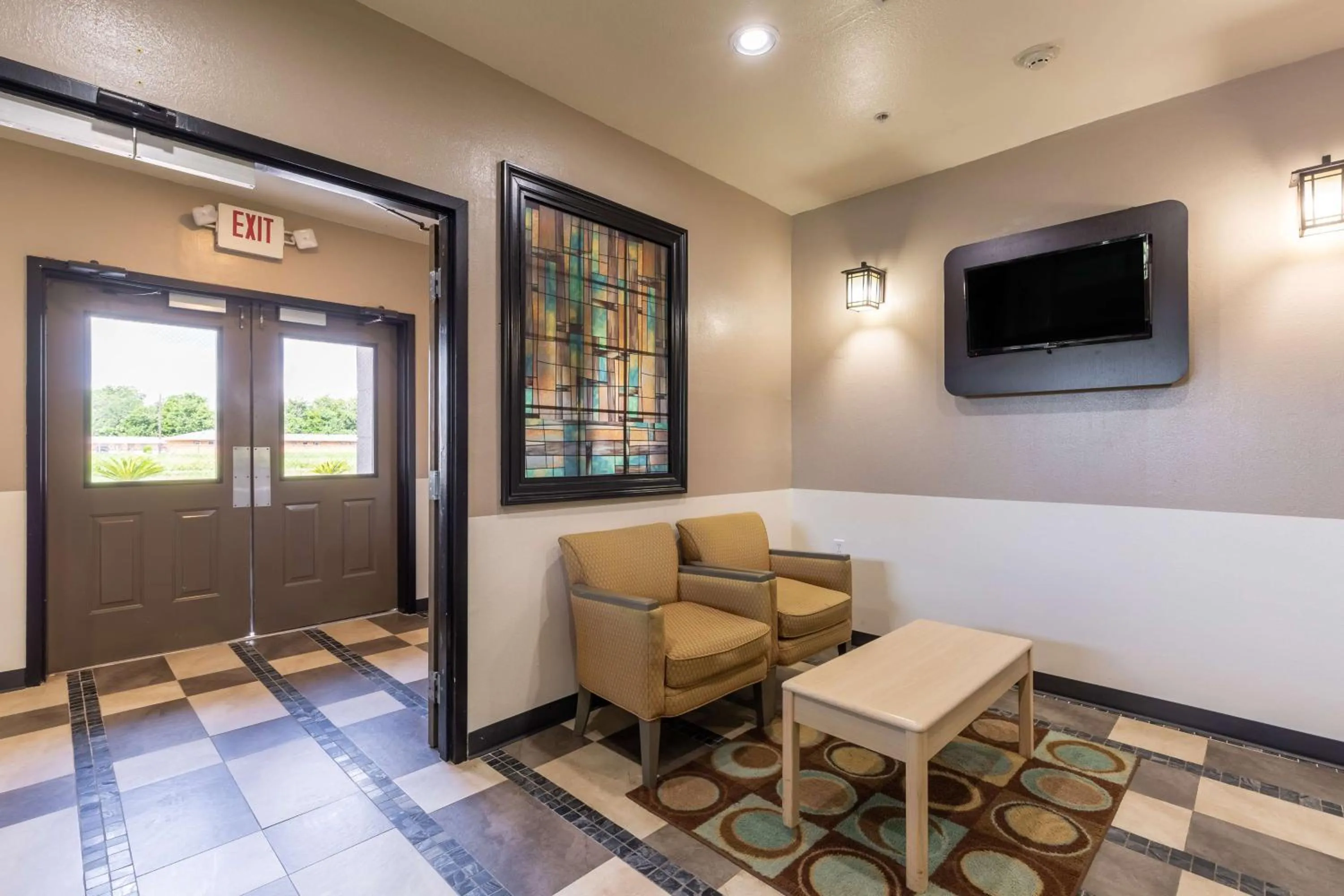 Lobby or reception in Studio 6 Bay City TX