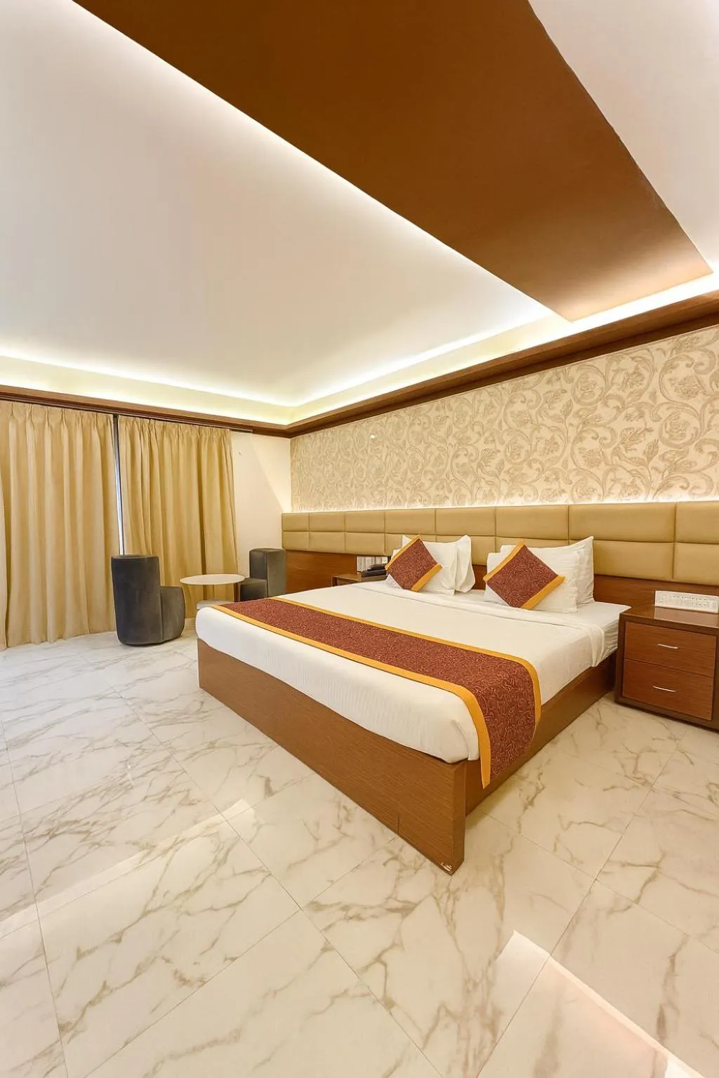 Bed in Hotel Solaris