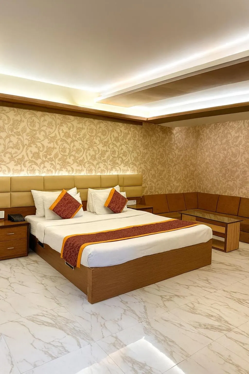 Bed in Hotel Solaris