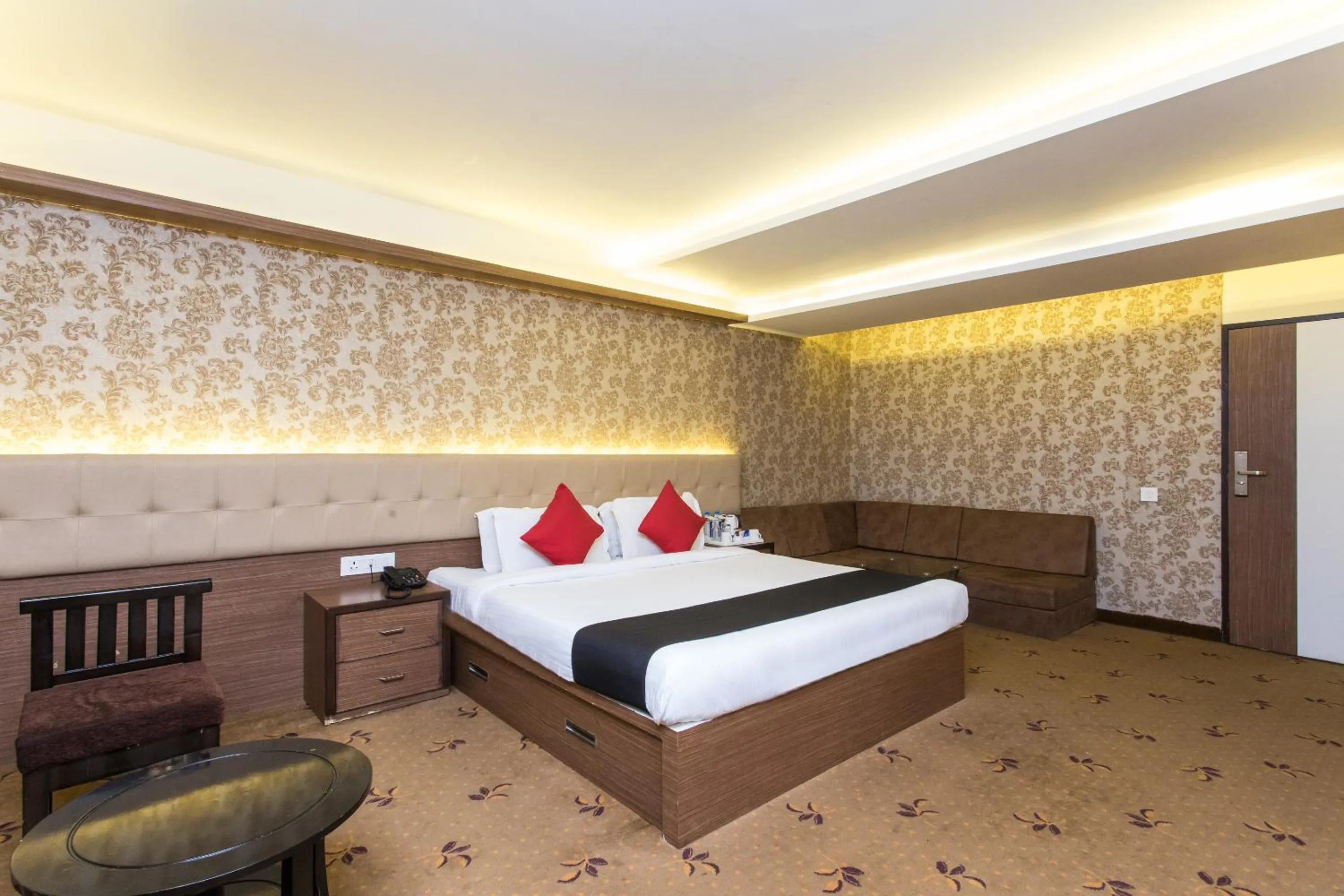 Bed in Hotel Solaris