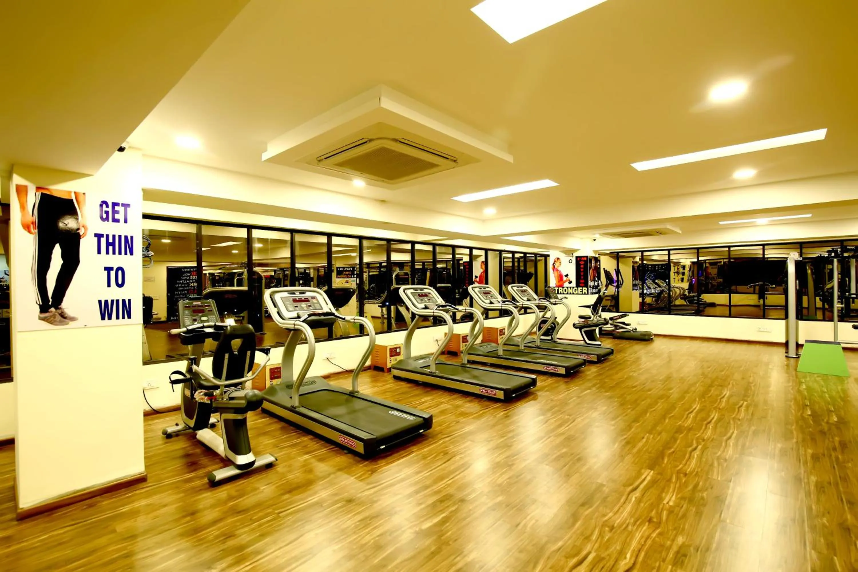 Fitness centre/facilities in Hotel Solaris