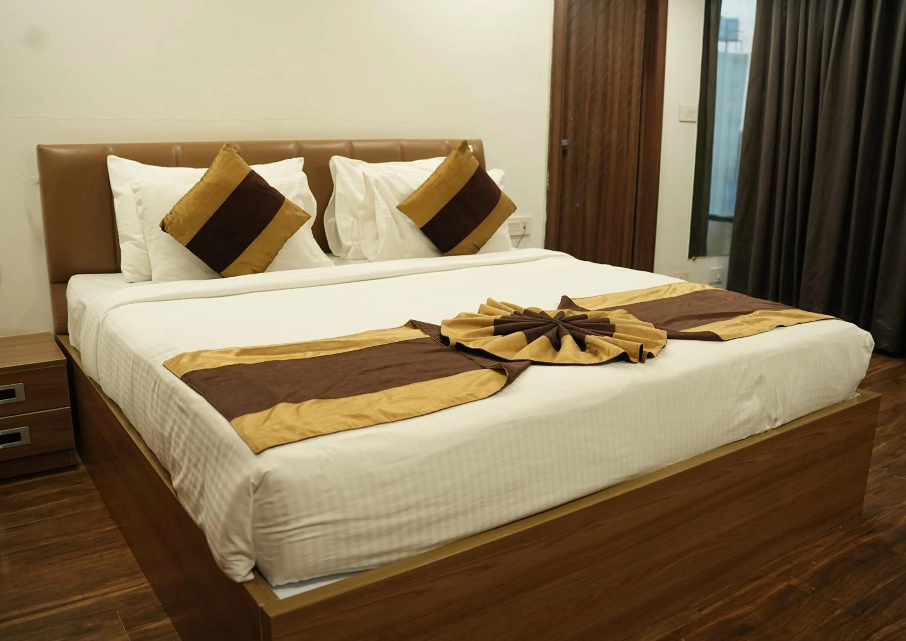 Bed in Hotel Solaris