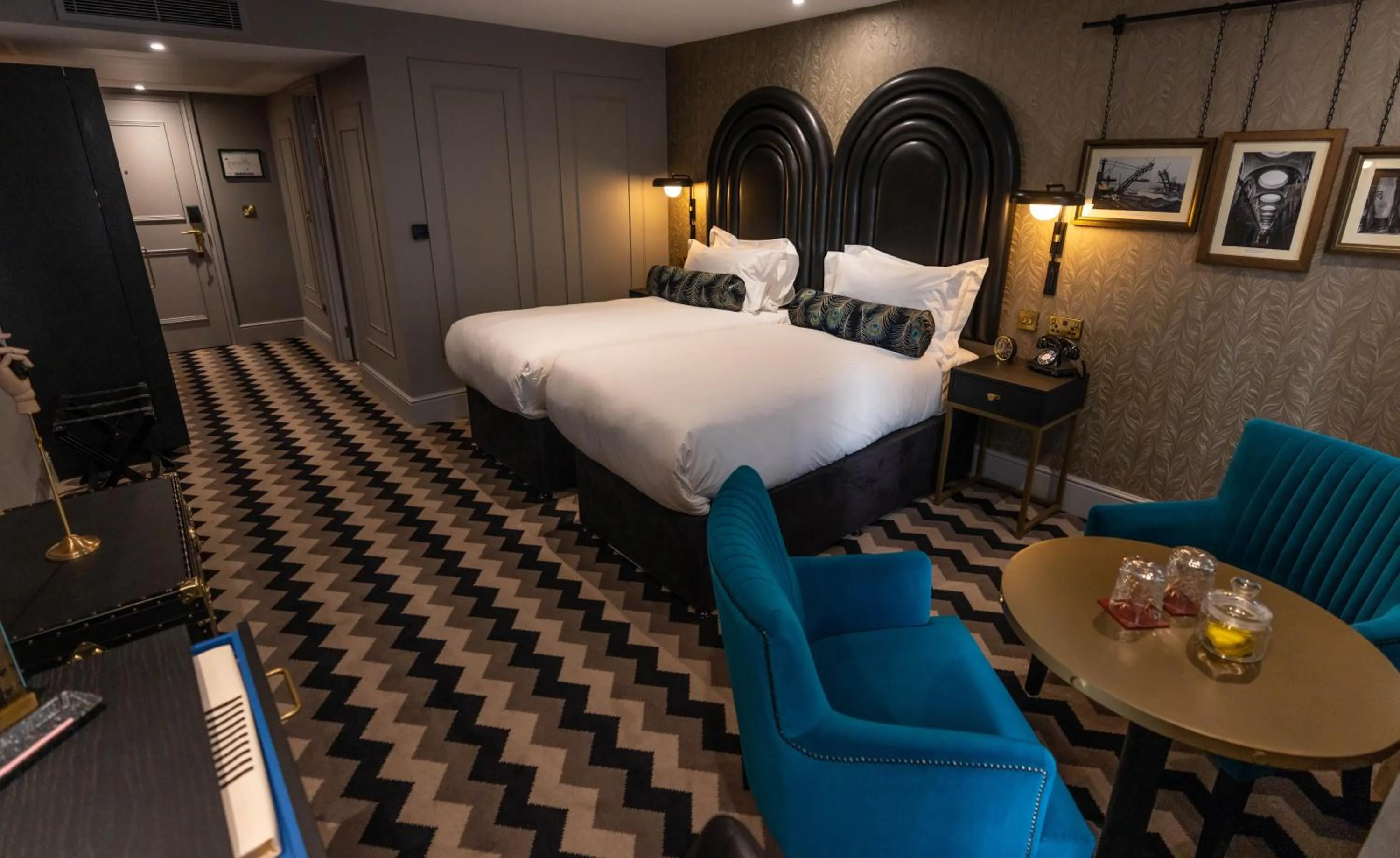 Bed in Hotel Gotham Newcastle