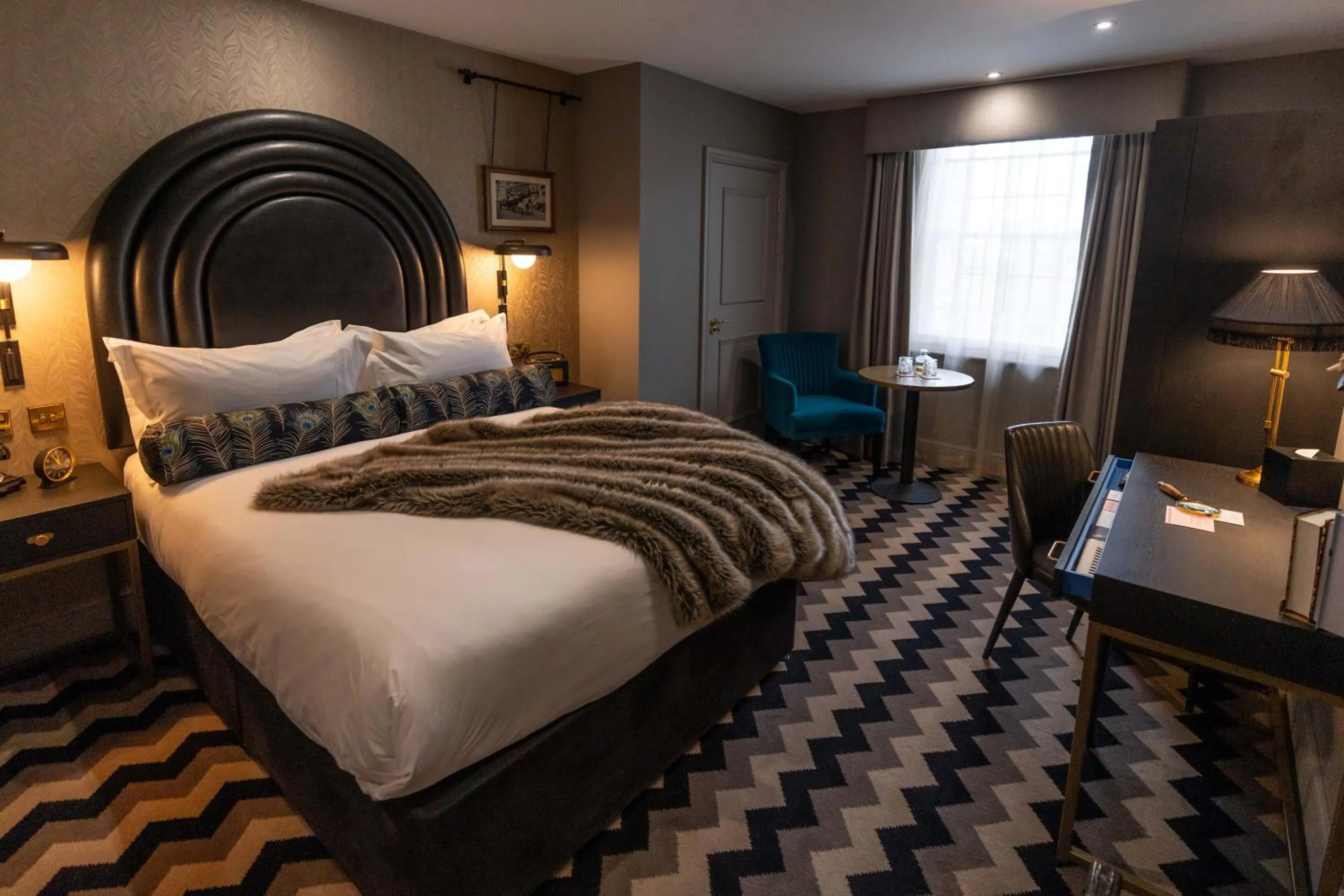 Bed in Hotel Gotham Newcastle