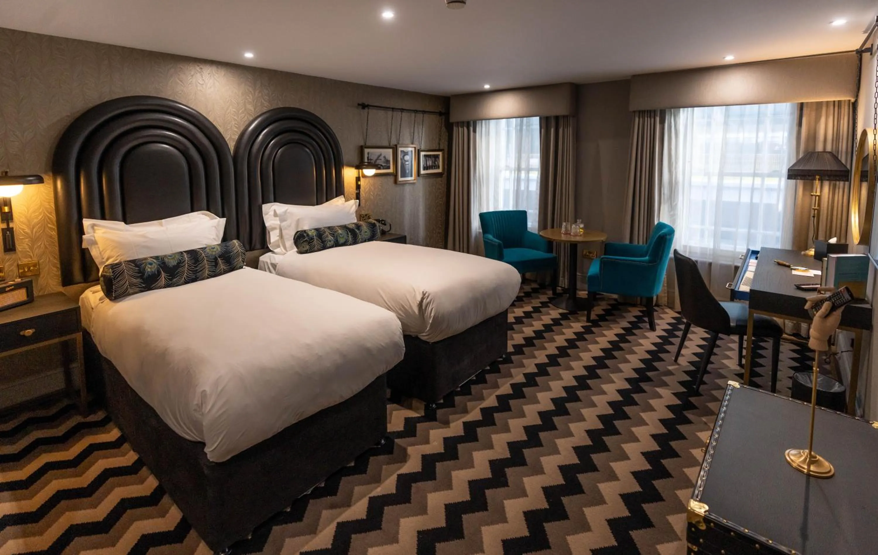 Bedroom, Bed in Hotel Gotham Newcastle