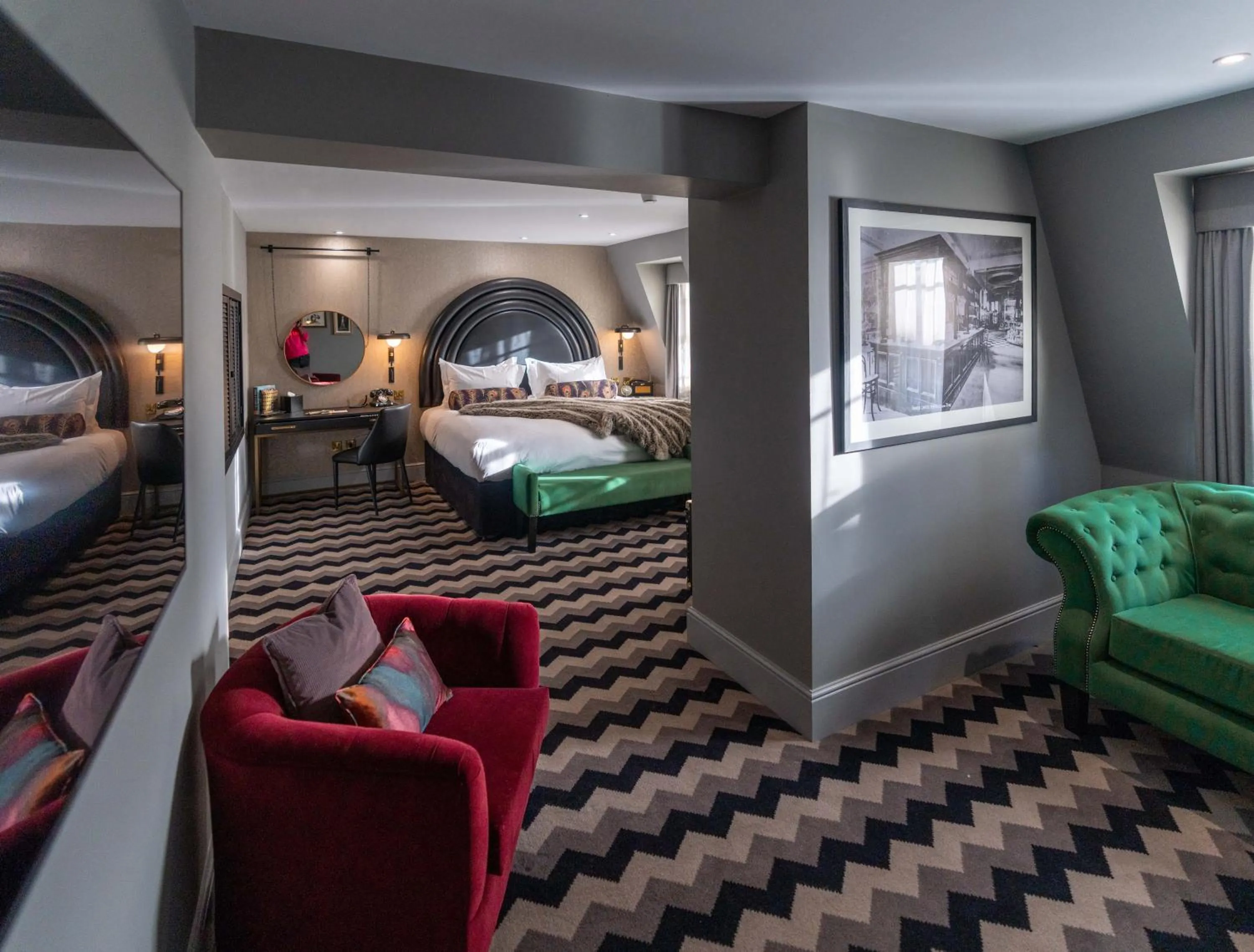 Bedroom, Bed in Hotel Gotham Newcastle