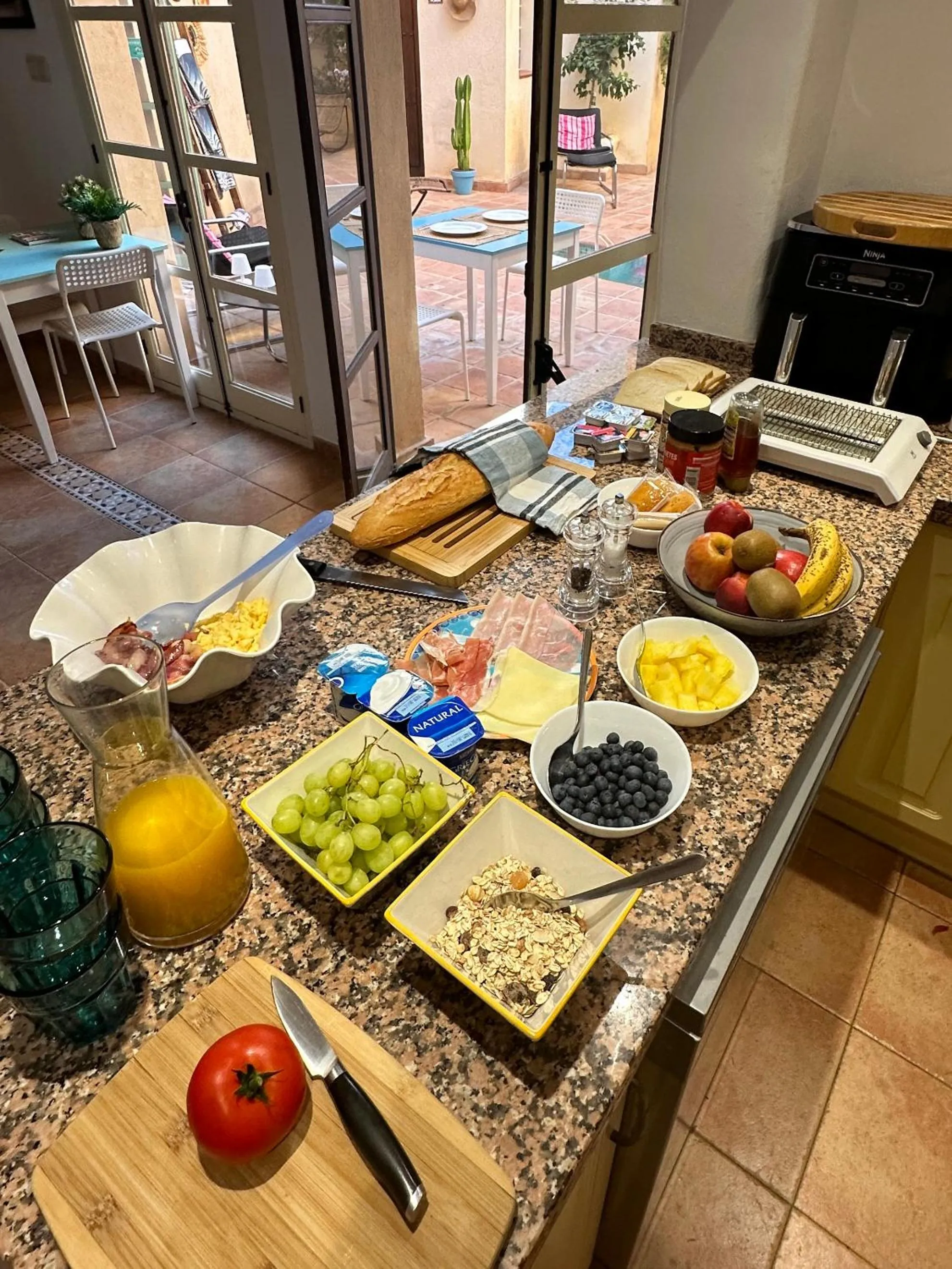 Breakfast in Casa del Patio