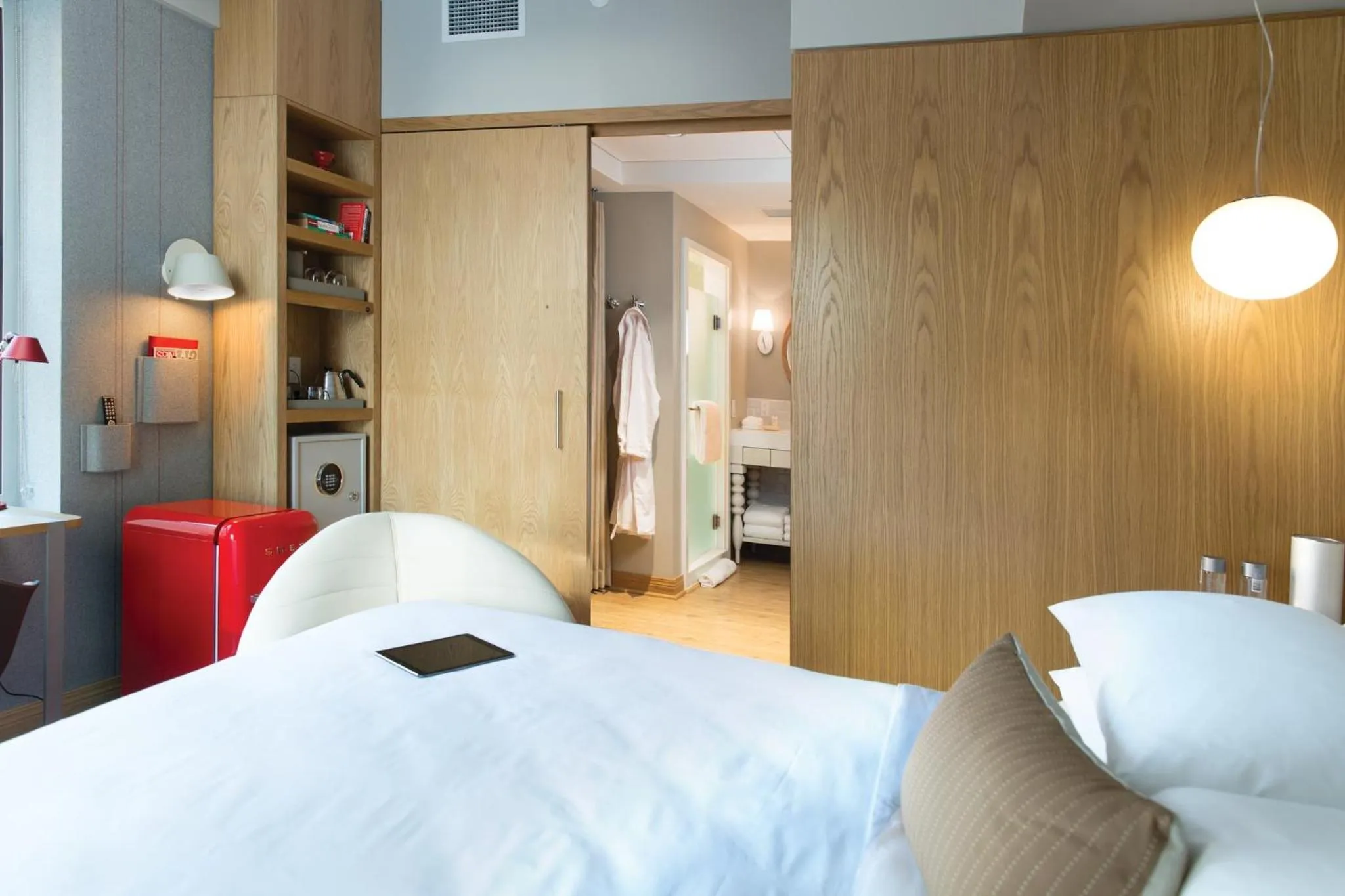 Photo of the whole room, Bed in Virgin Hotels Chicago